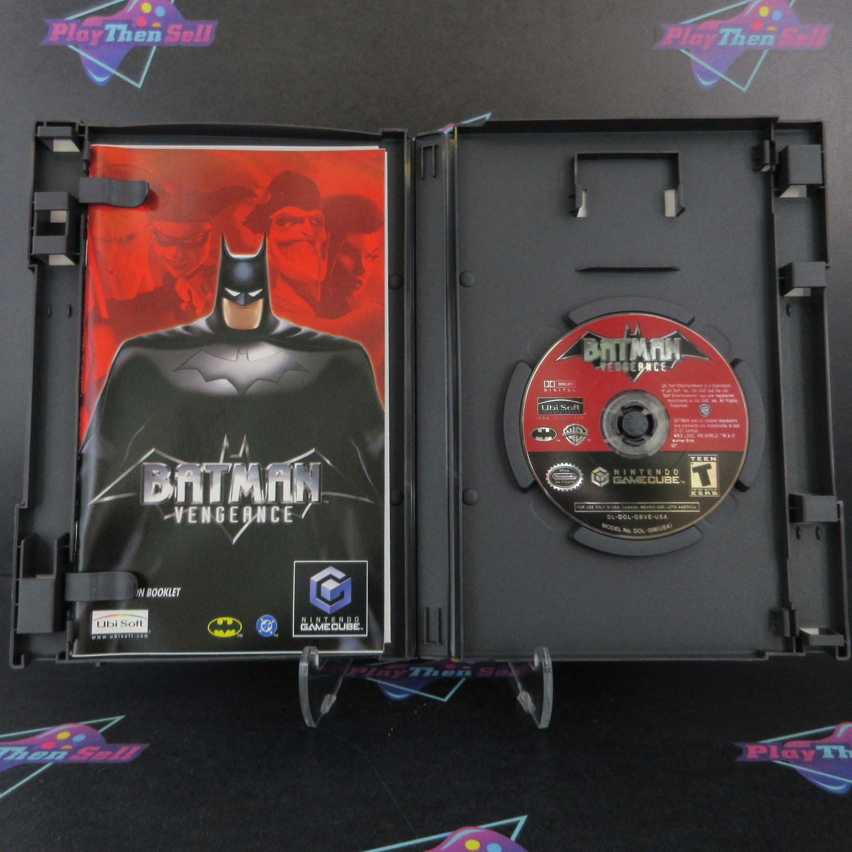Batman Vengeance Nintendo Gamecube + Reg Card Complete - Refurbished