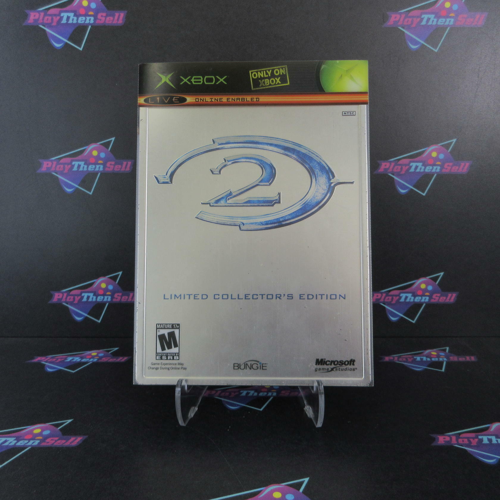 Halo 2 Limited Collector's Edition Xbox + Sleeve Complete - Refurbished