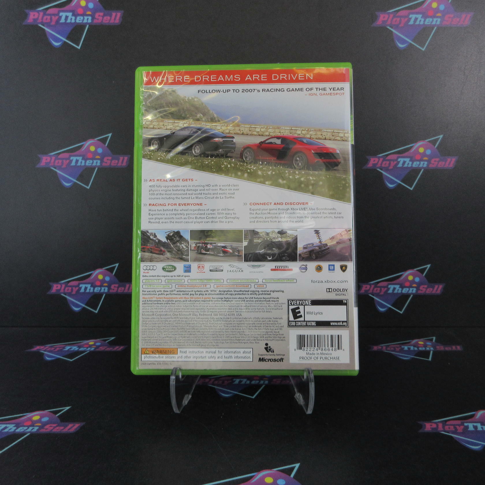 Forza Motorsport 3 Xbox 360 Complete - Excellent