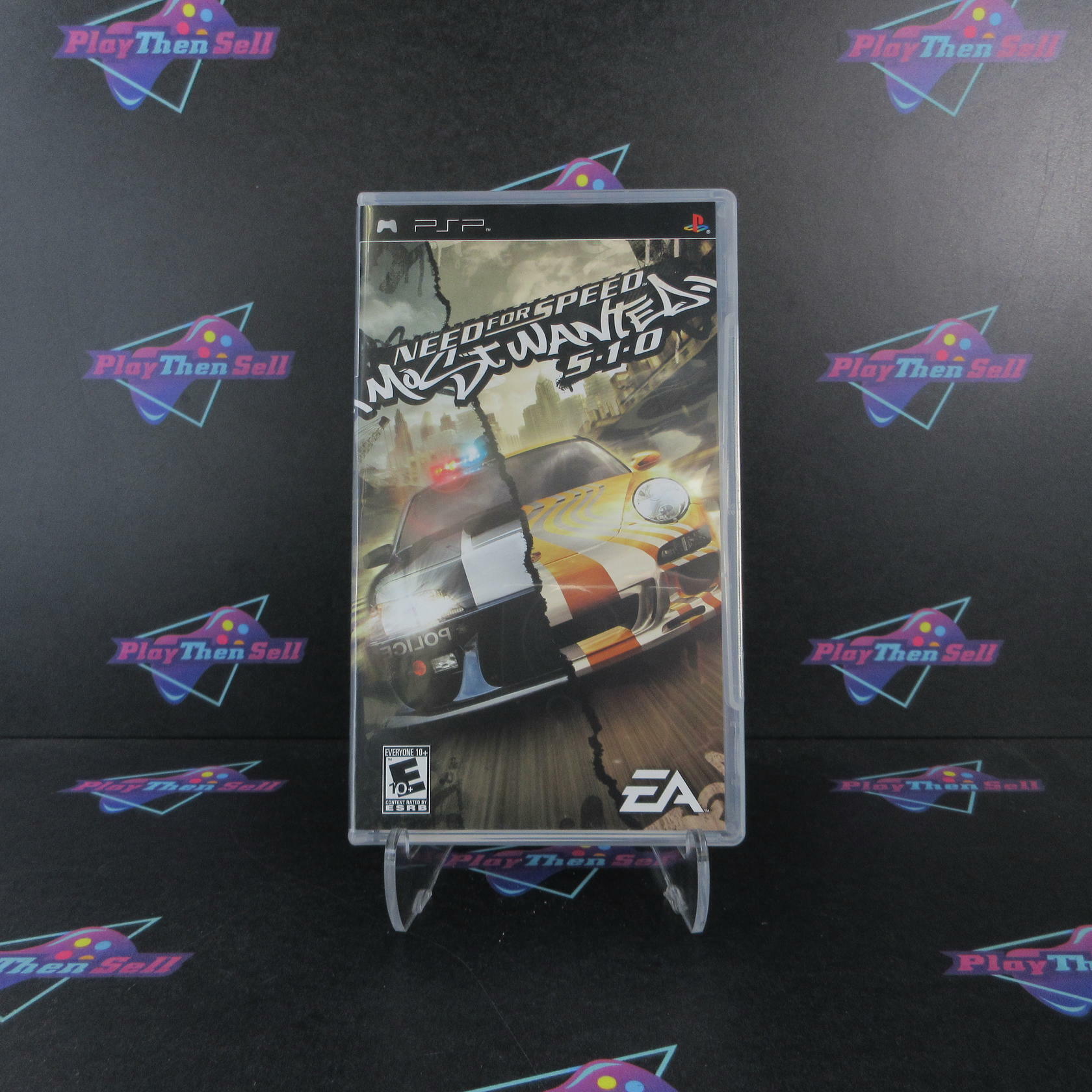 Need for Speed Most Wanted 510 Sony PSP Clear UMD Complete - Excellent