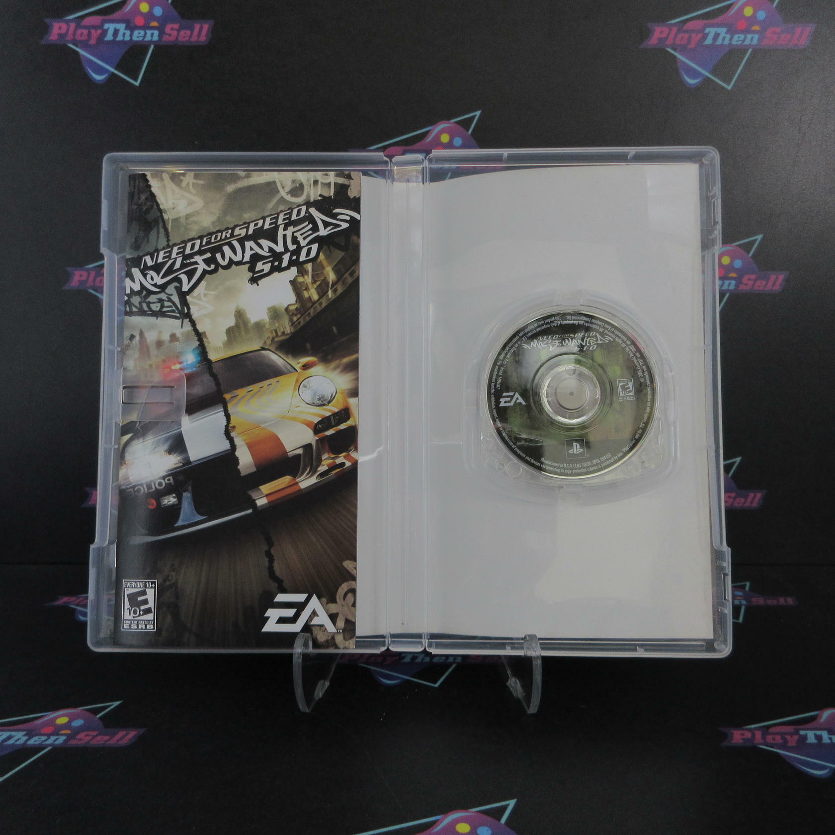 Need for Speed Most Wanted 510 Sony PSP Clear UMD Complete - Excellent
