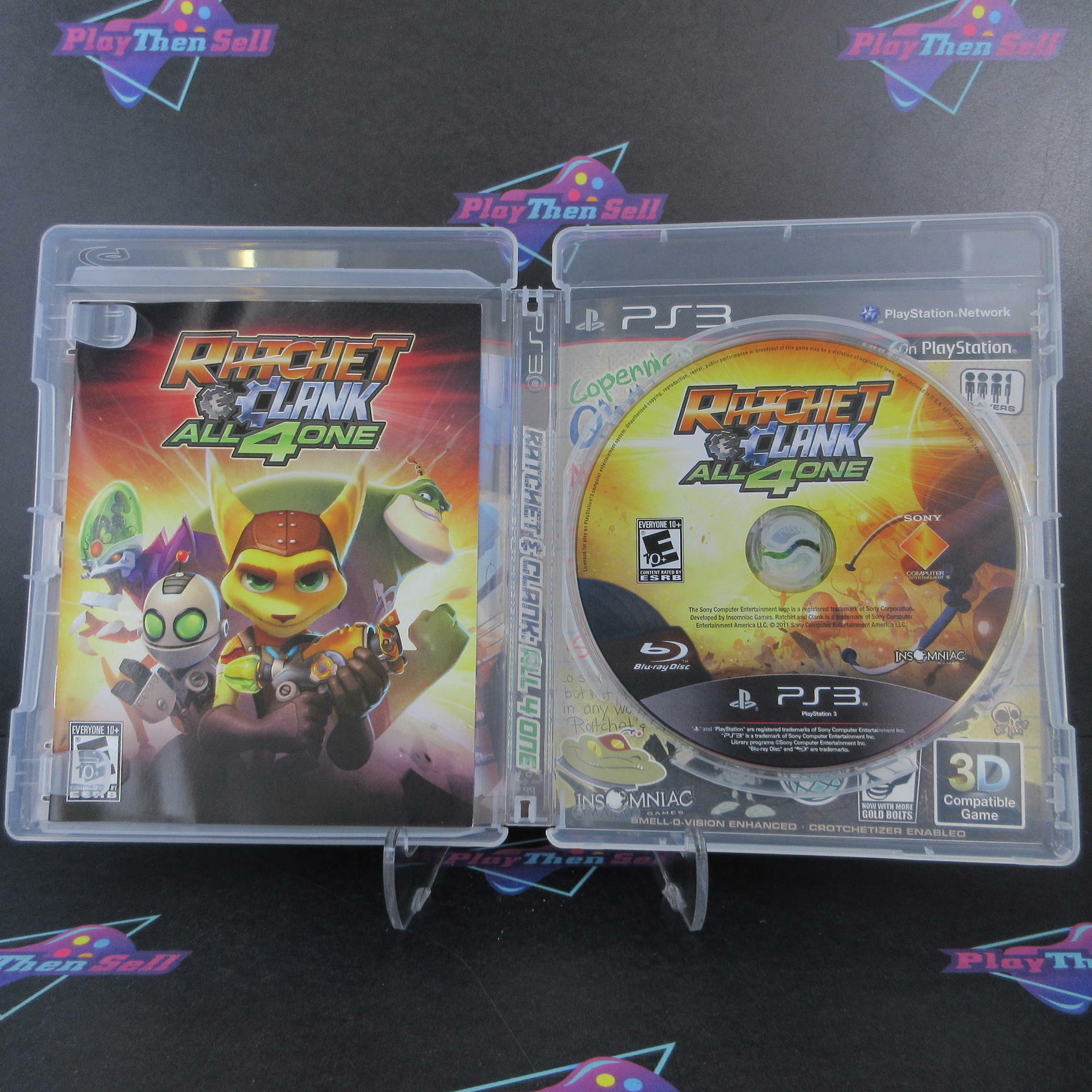 Ratchet & Clank All 4 One PS3 PlayStation 3 Complete - Excellent