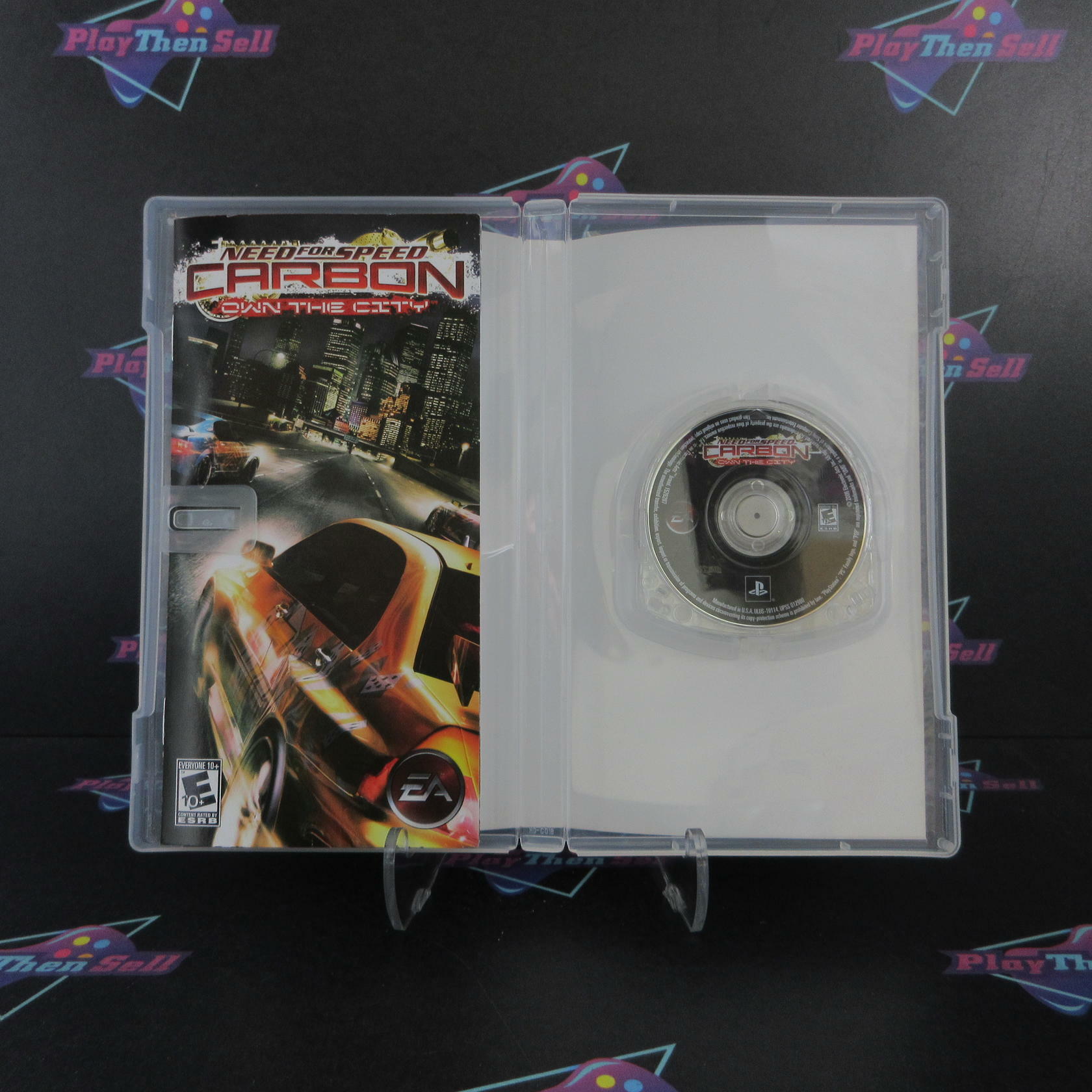 Need for Speed Carbon City Sony PSP Clear UMD Complete - Excellent