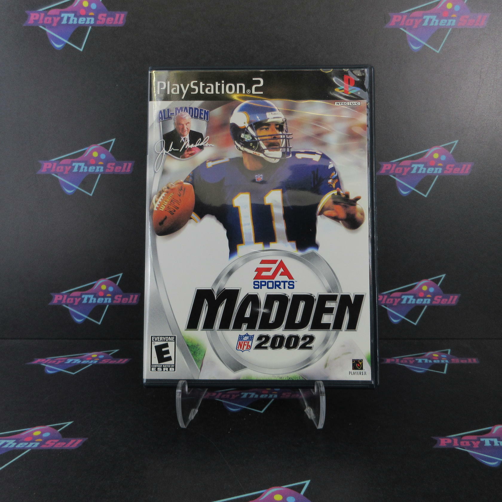 Madden NFL 2002 PS2 PlayStation 2 + Reg Card Complete - Excellent