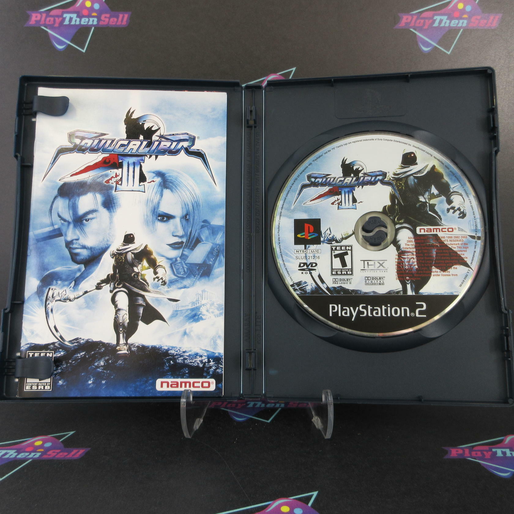 Soulcalibur 3 PS2 PlayStation 2 + Demo Disc Complete - Excellent