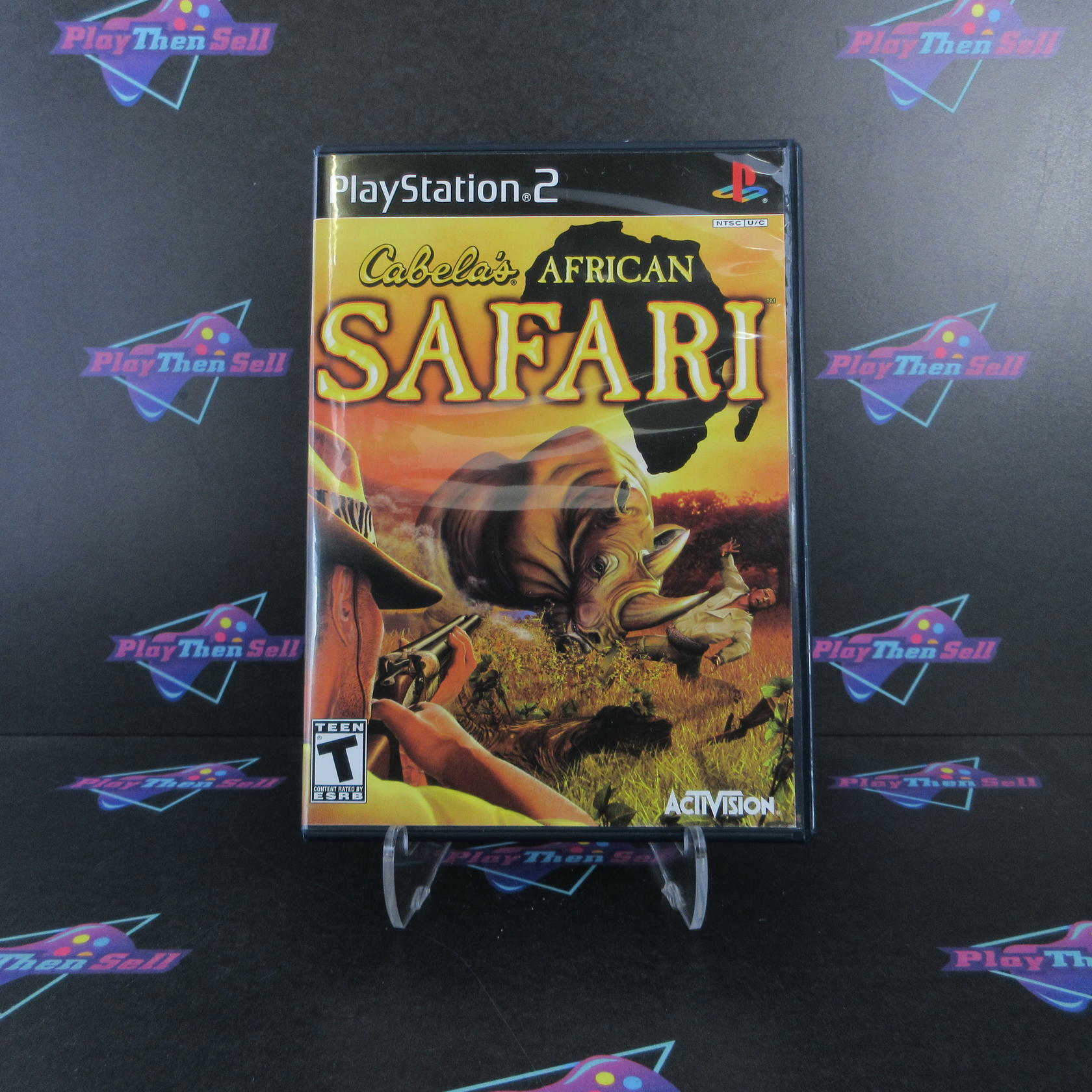 Cabelas African Safari PS2 PlayStation 2 + Reg Card Complete - Excellent