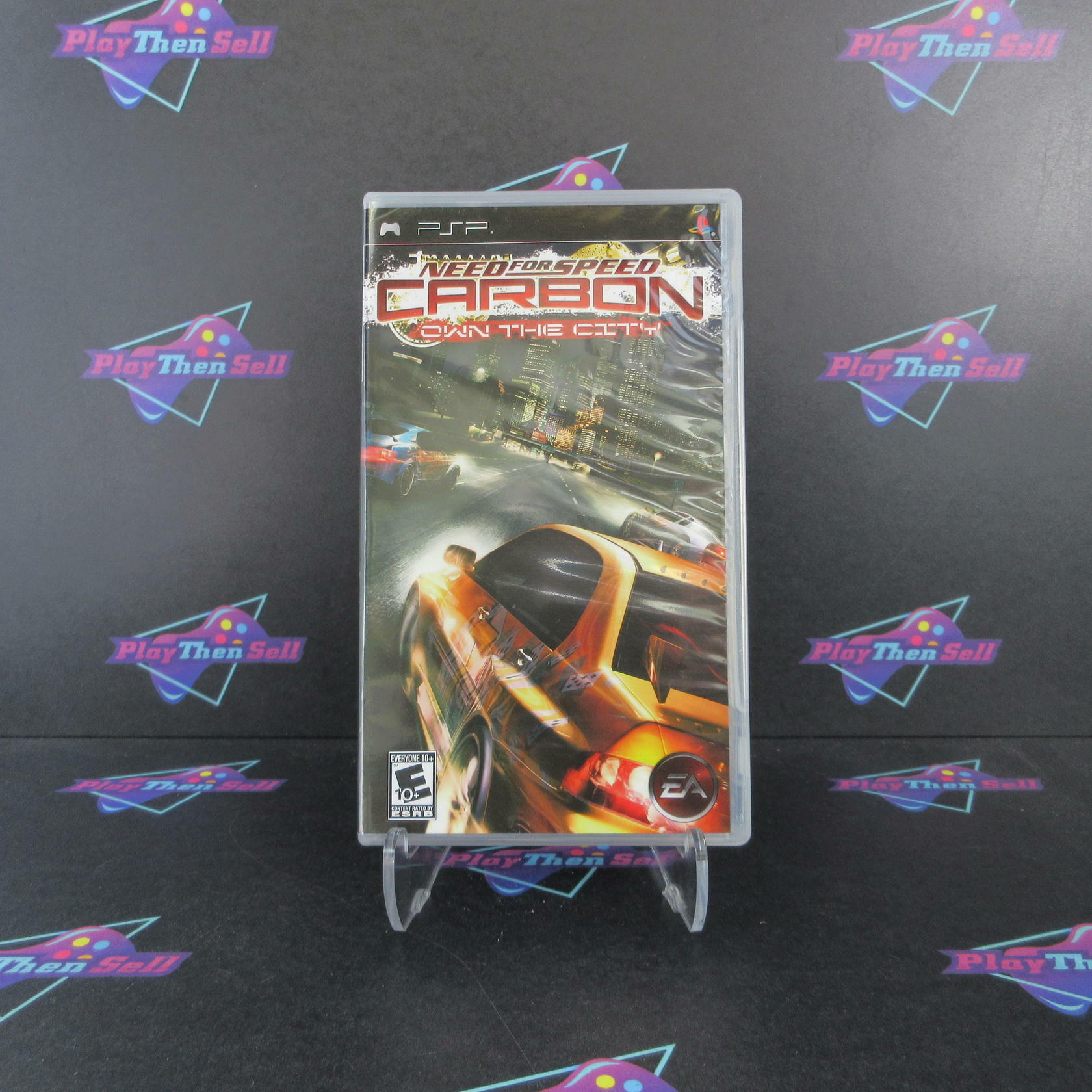 Need for Speed Carbon City Sony PSP Clear UMD Complete - Excellent