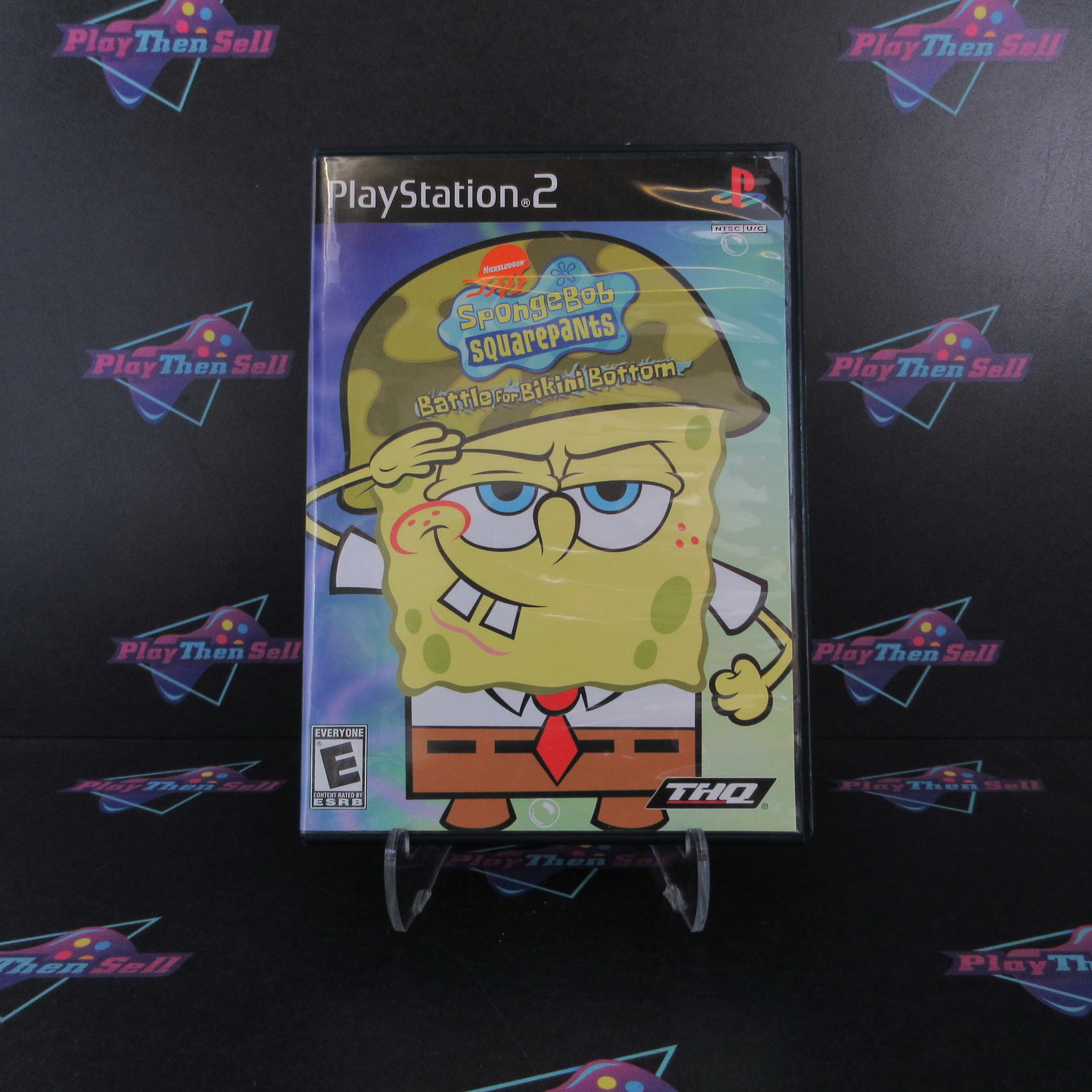 SpongeBob SquarePants Battle for Bikini Bottom PS2 PlayStation 2 CIB - Excellent