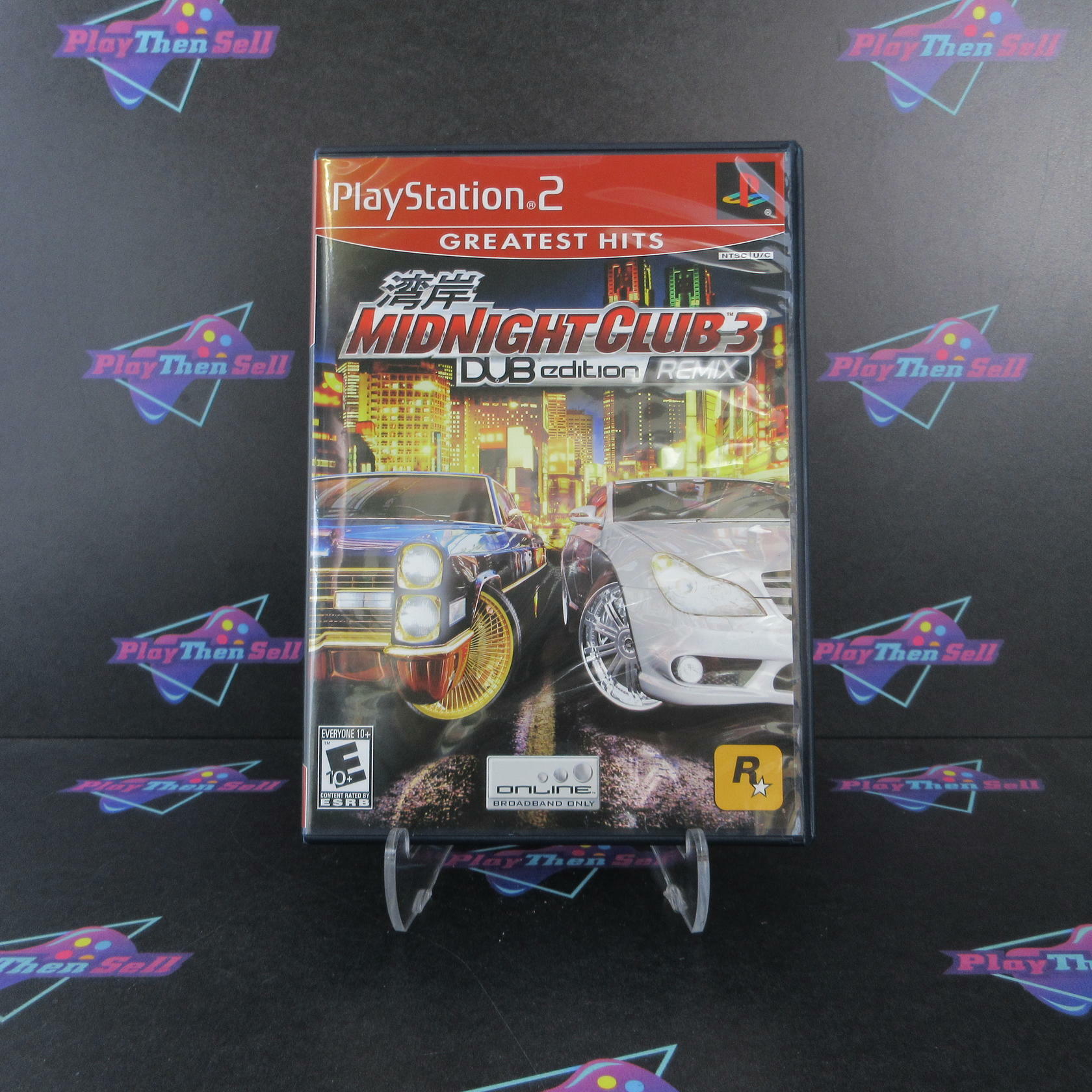 Midnight Club 3 DUB Edition Remix PS2 PlayStation 2 GH Complete - Excellent