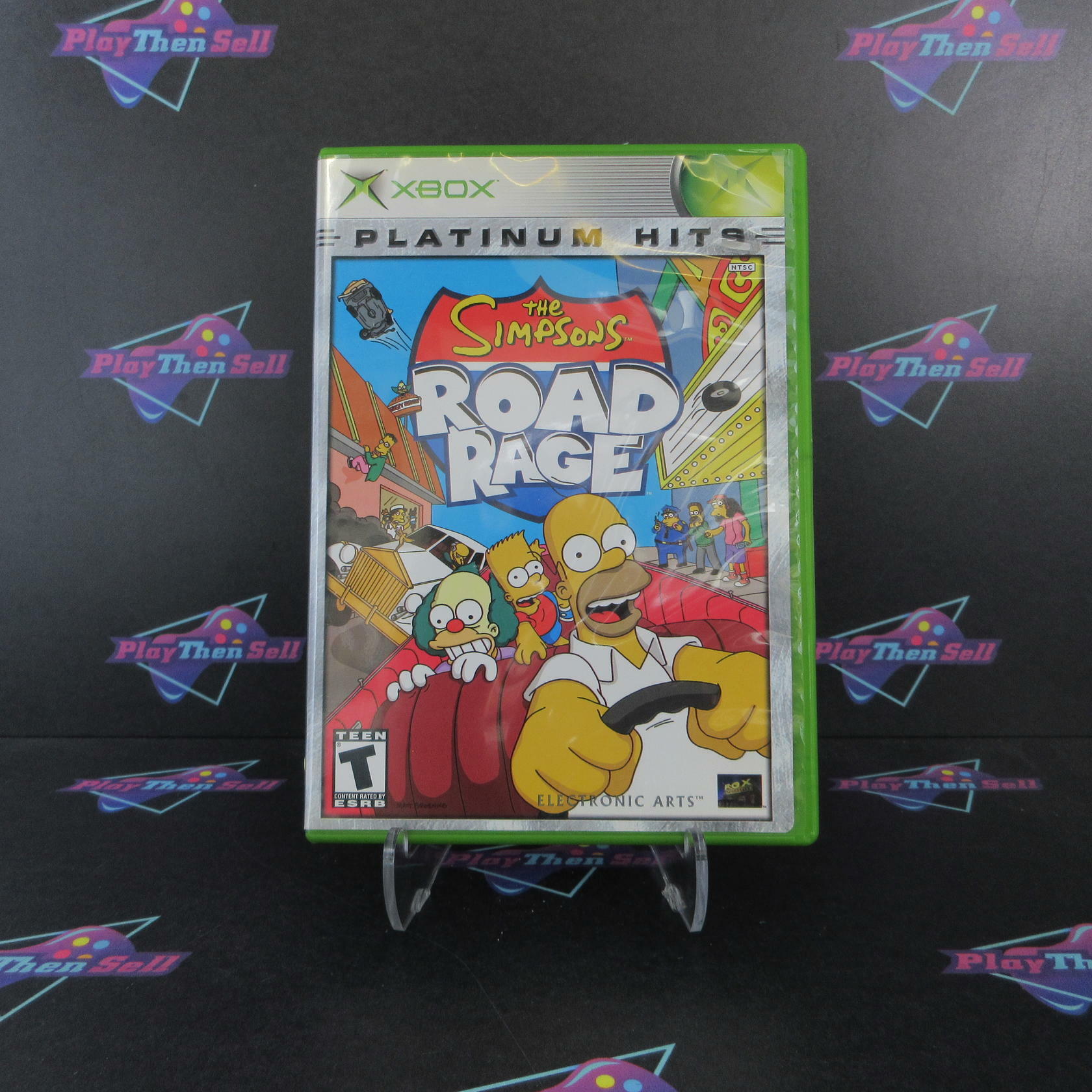 Simpsons Road Rage Xbox Platinum Hits Complete - Refurbished