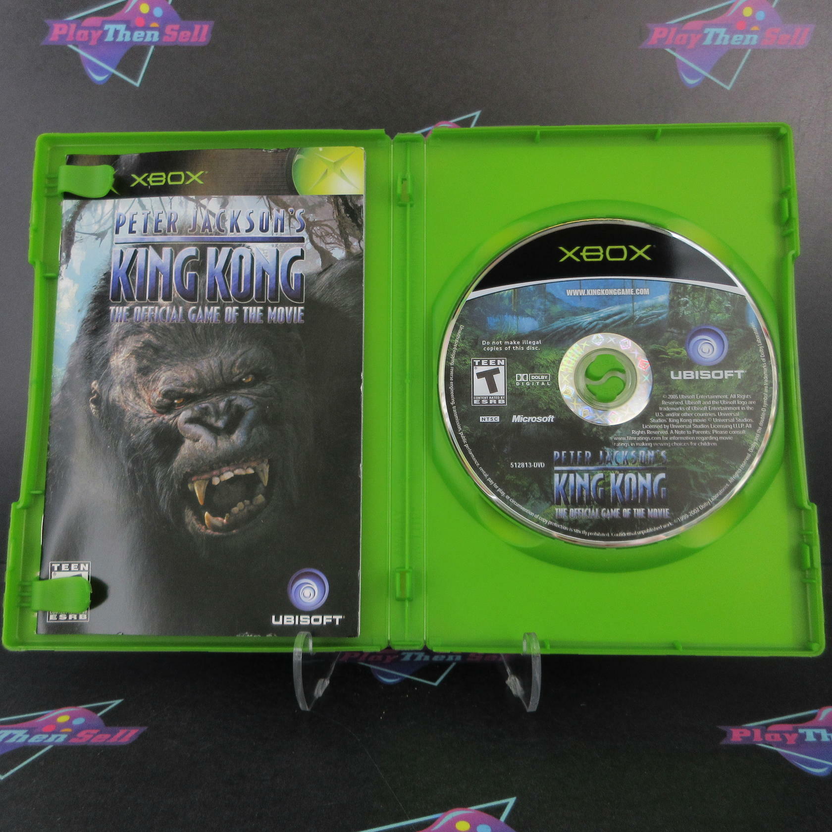 Peter Jackson's King Kong Xbox + Movie Ticket Complete - Refurbished