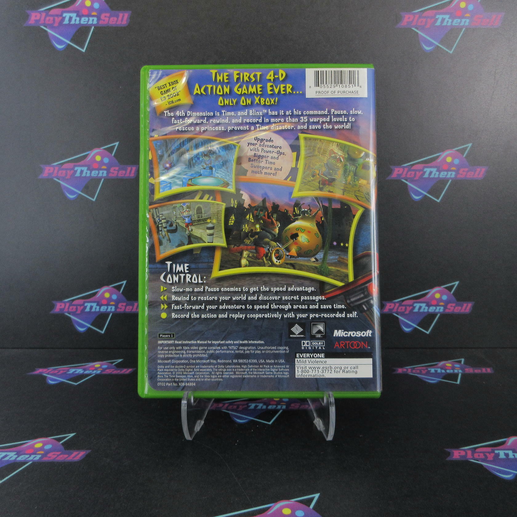 Blinx The Time Sweeper Xbox Complete - Refurbished