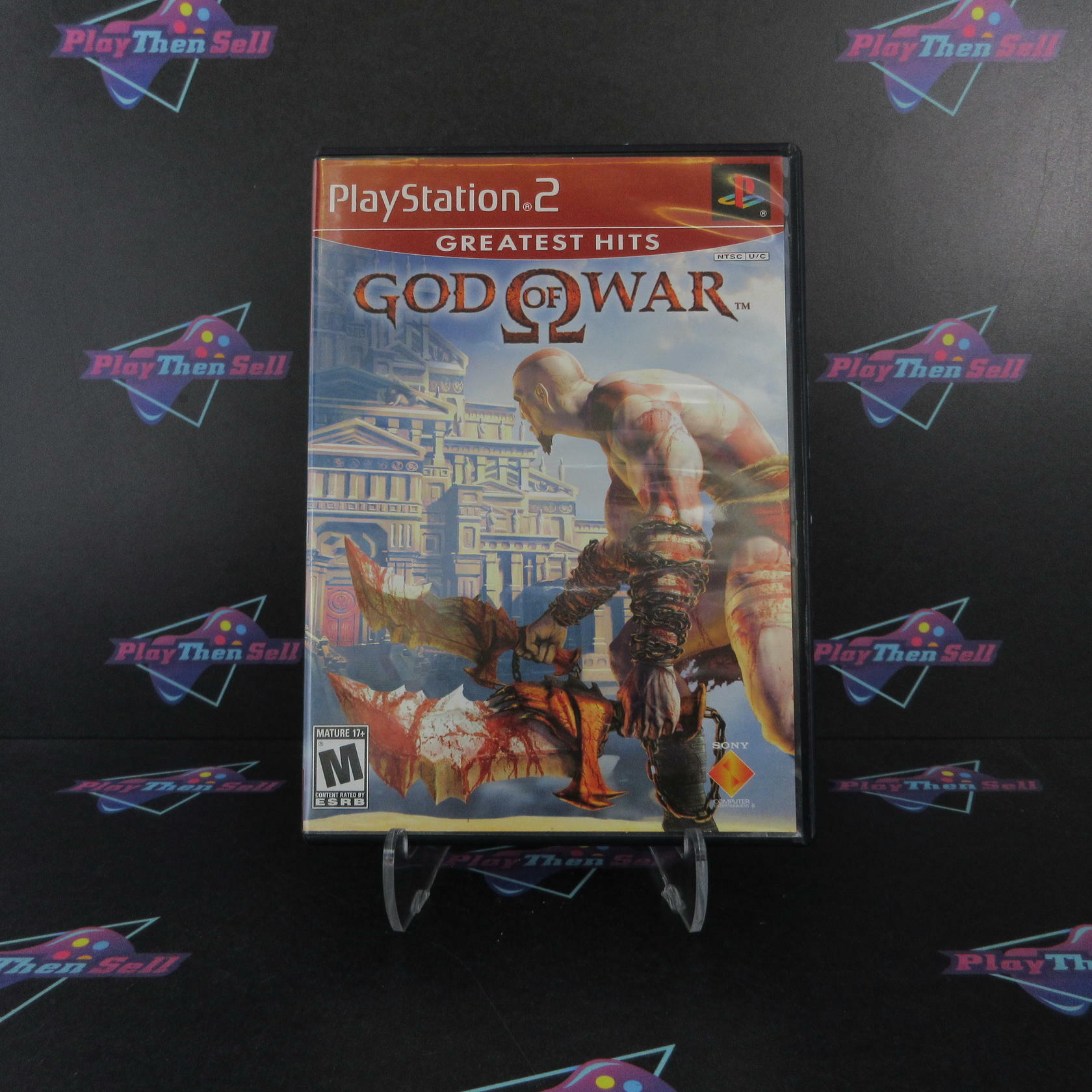 God of War PS2 PlayStation 2 GH + Reg Card Complete - Excellent