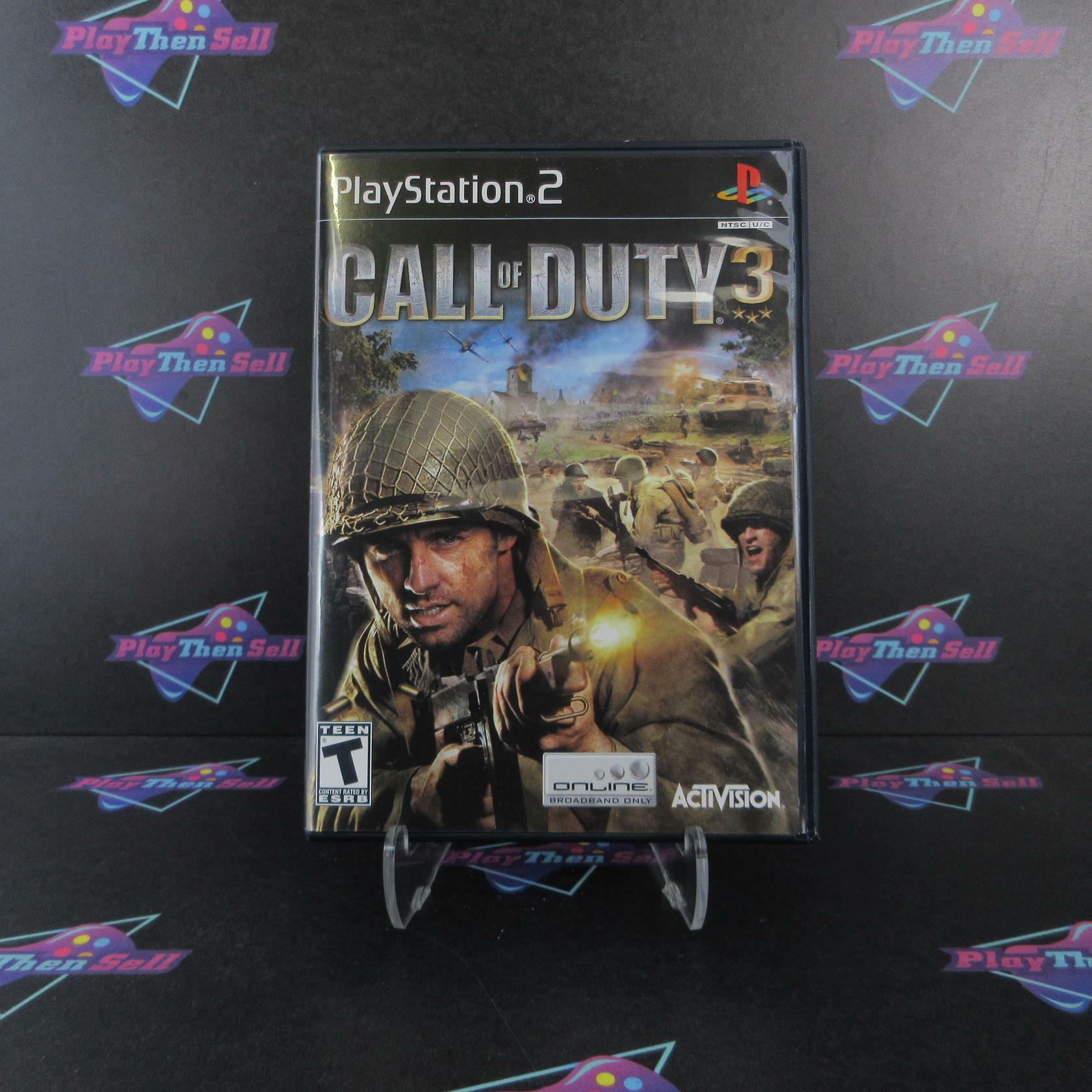 Call of Duty 3 PS2 PlayStation 2 Complete - Excellent