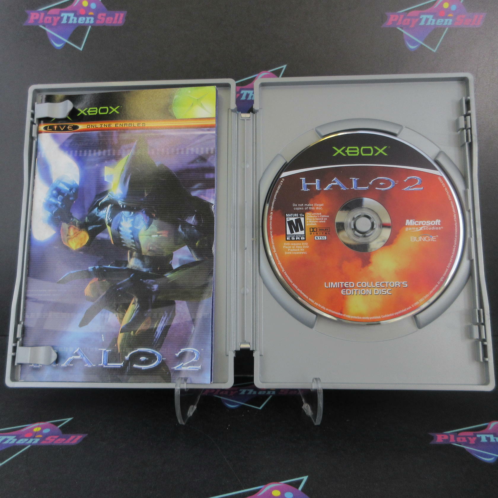 Halo 2 Limited Collector's Edition Xbox + Sleeve Complete - Refurbished