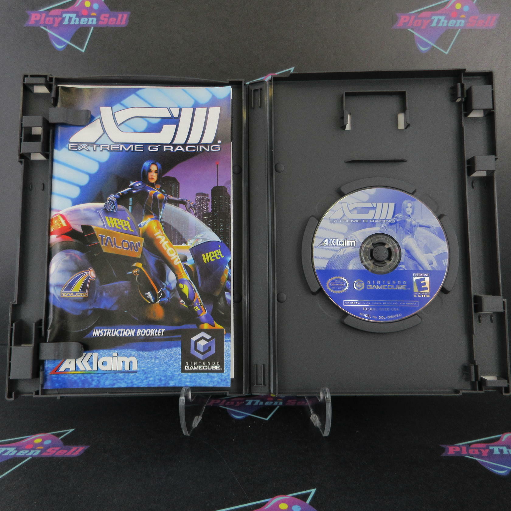 Extreme-G 3 Nintendo Gamecube + Reg Card Complete - Refurbished