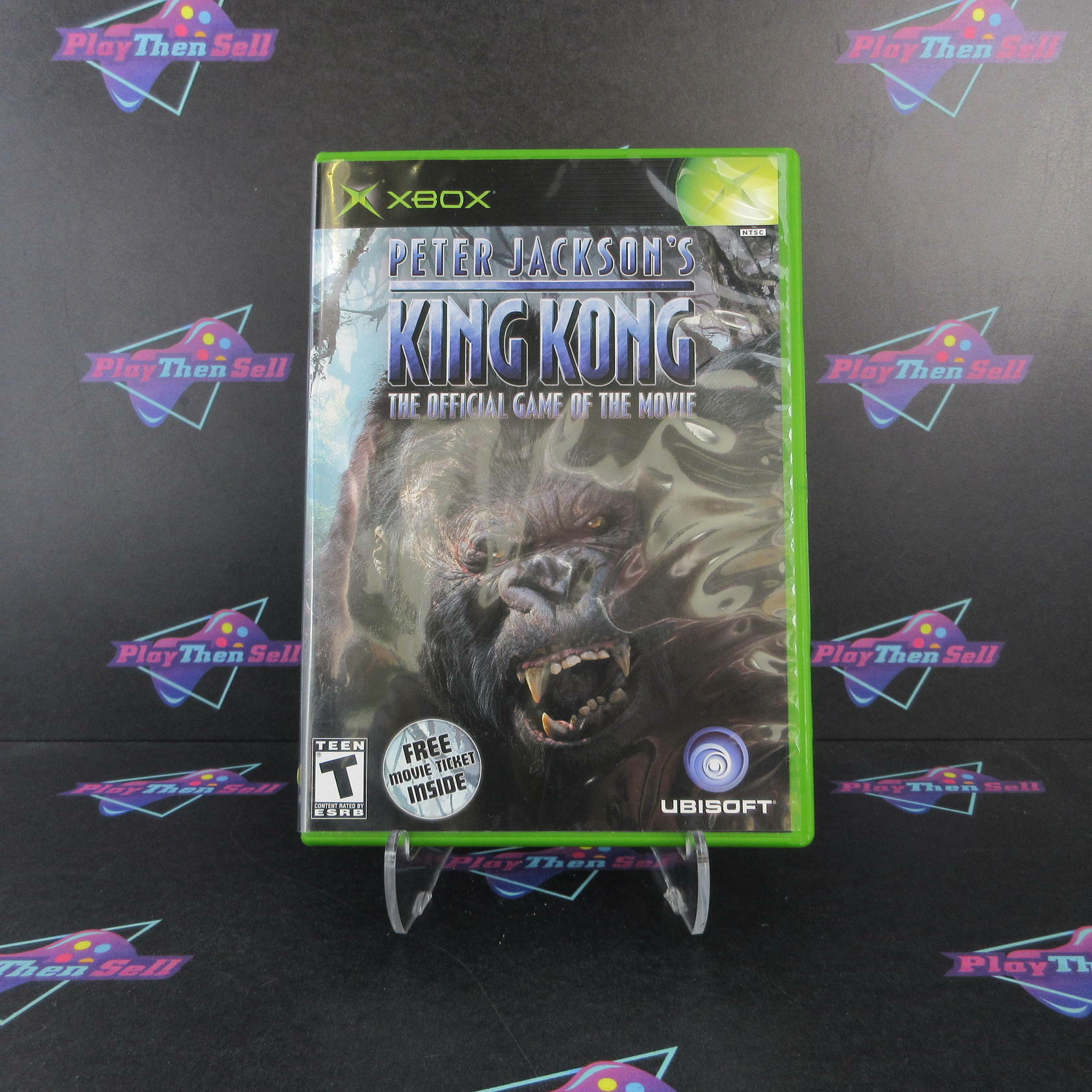 Peter Jackson's King Kong Xbox + Movie Ticket Complete - Refurbished