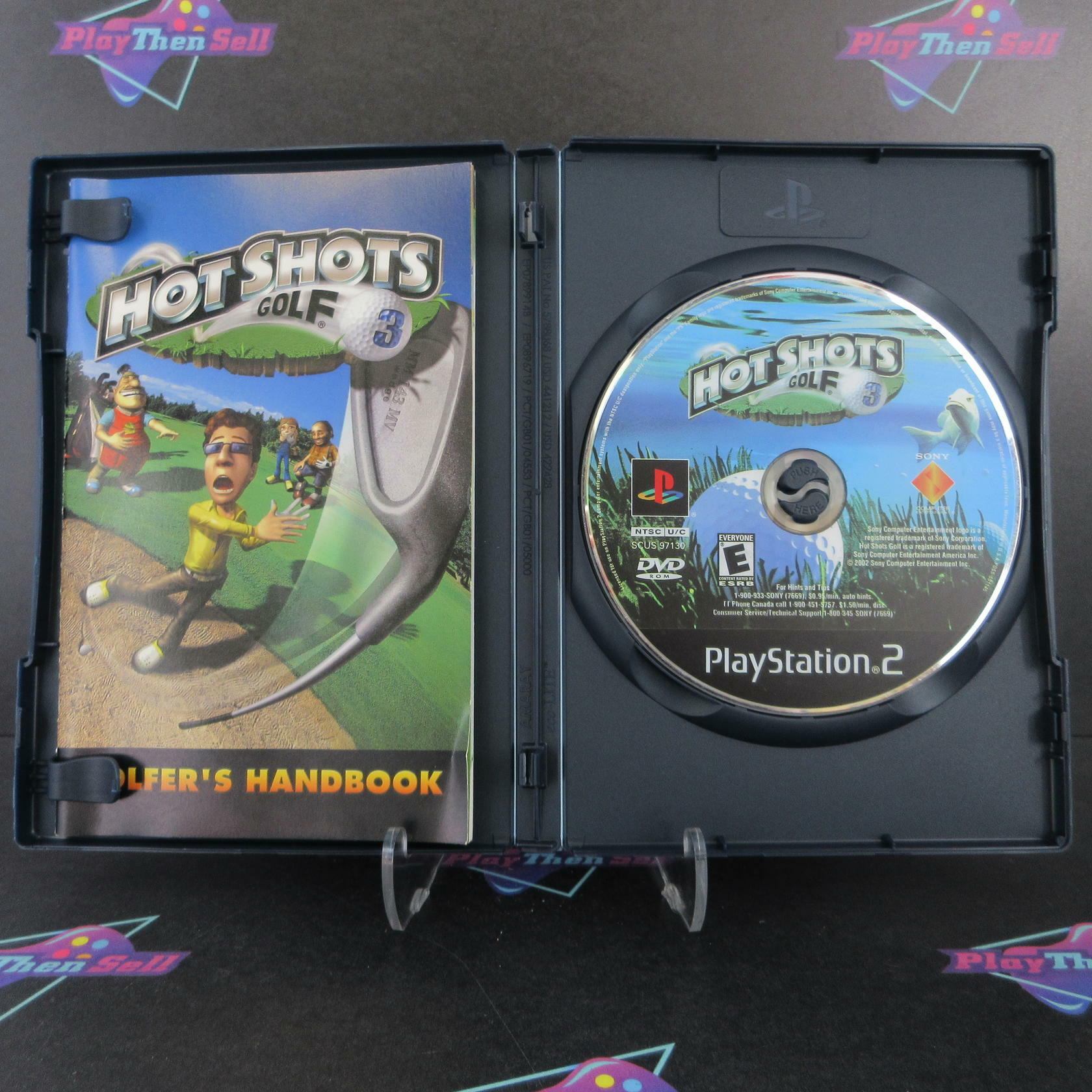 Hot Shots Golf 3 PS2 PlayStation 2 Complete - Excellent