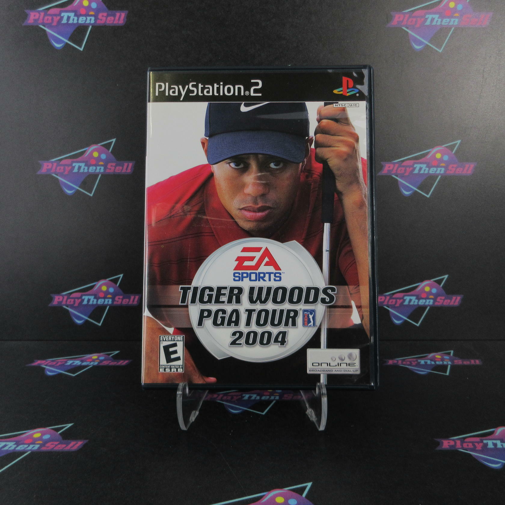 Tiger Woods PGA Tour 2004 PS2 PlayStation 2 Complete - Excellent