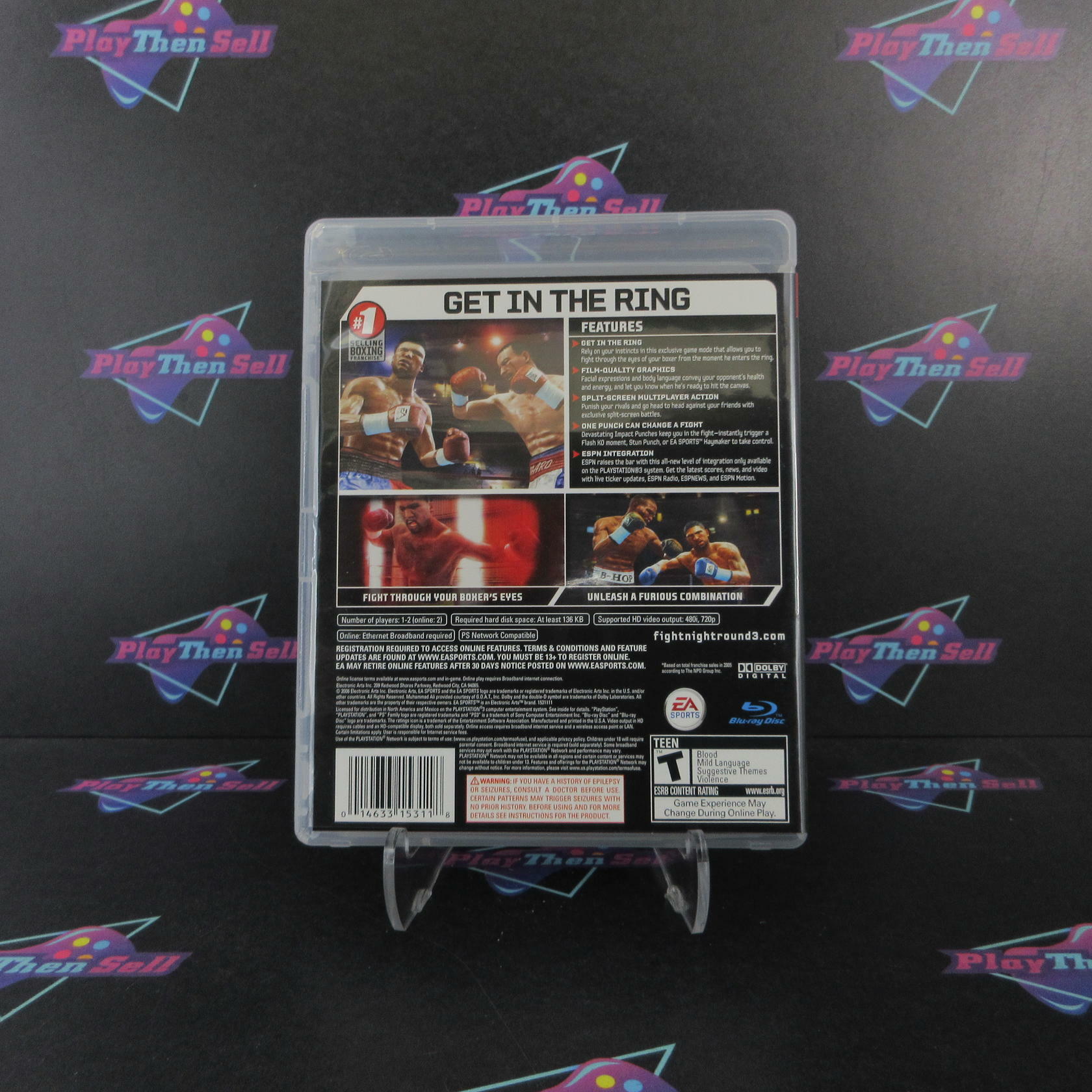 Fight Night Round 3 PS3 PlayStation 3 Complete - Excellent