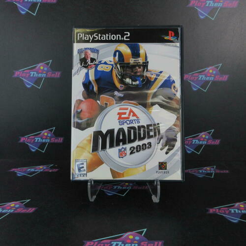 Madden NFL 2003 PS2 PlayStation 2 Complete - Excellent