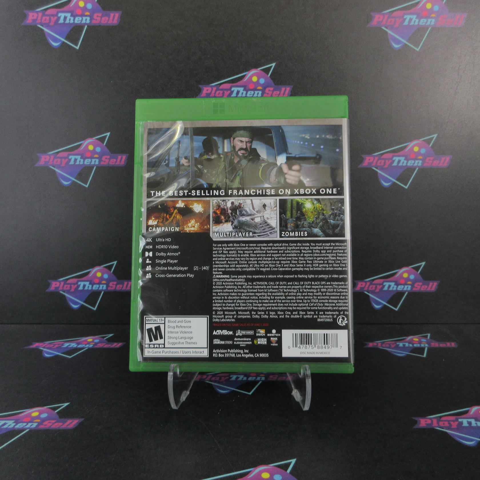 Call of Duty Black Ops Cold War Xbox One Complete - Excellent