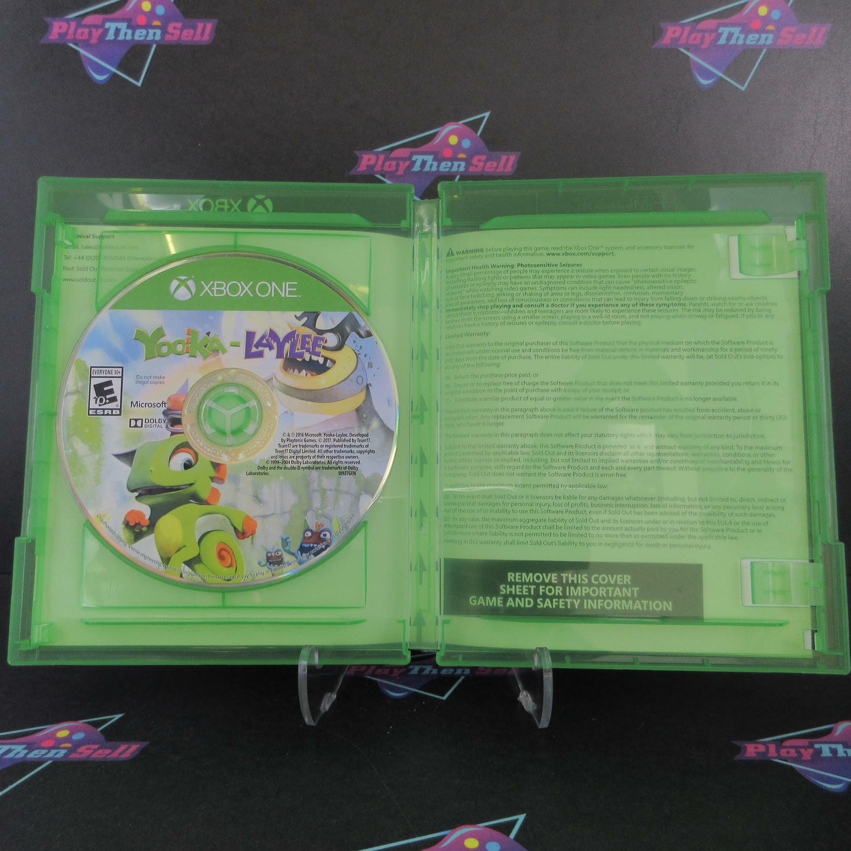 Yooka-Laylee Xbox One Complete - Excellent