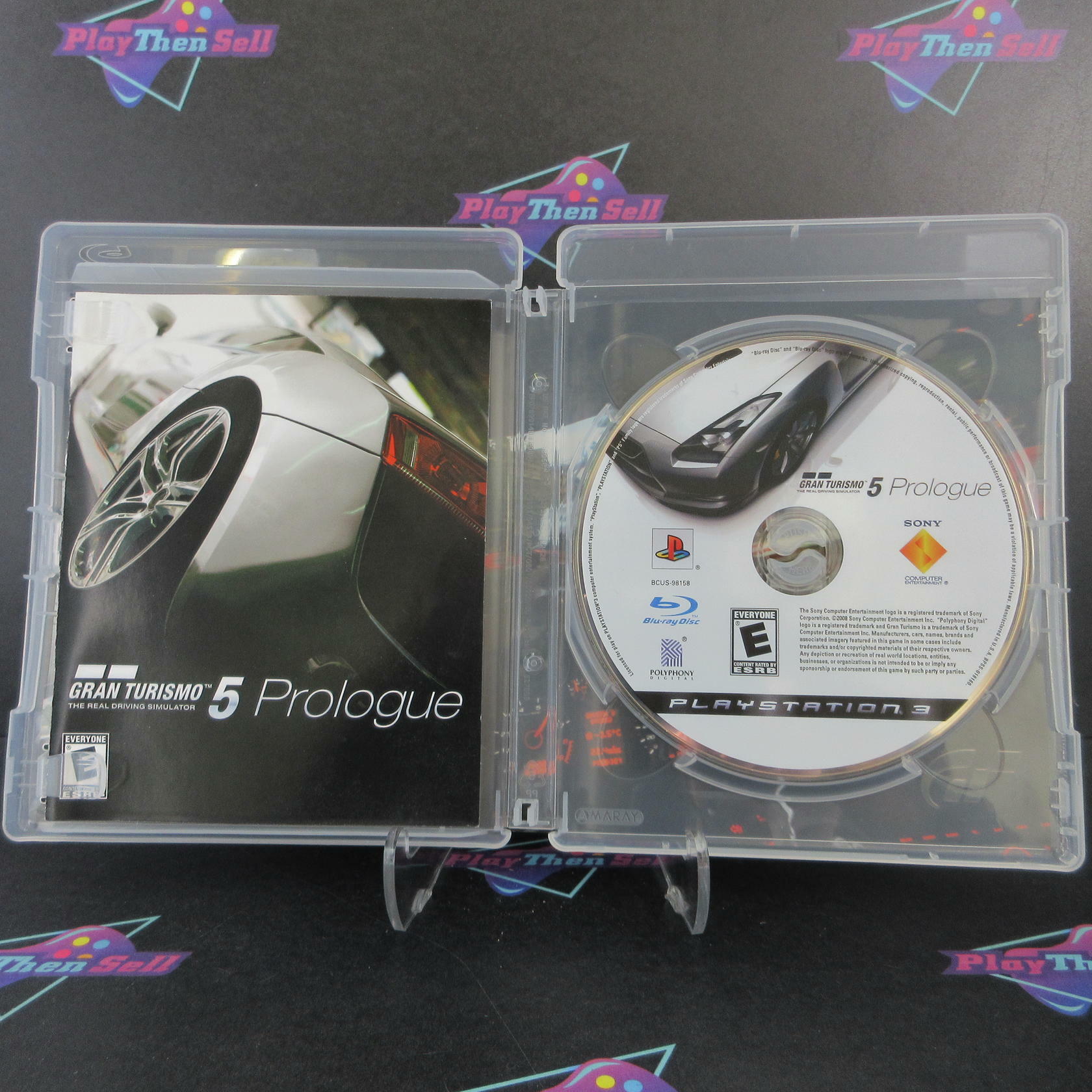 Gran Turismo 5 Prologue PS3 PlayStation 3 + Reg Card Complete - Excellent