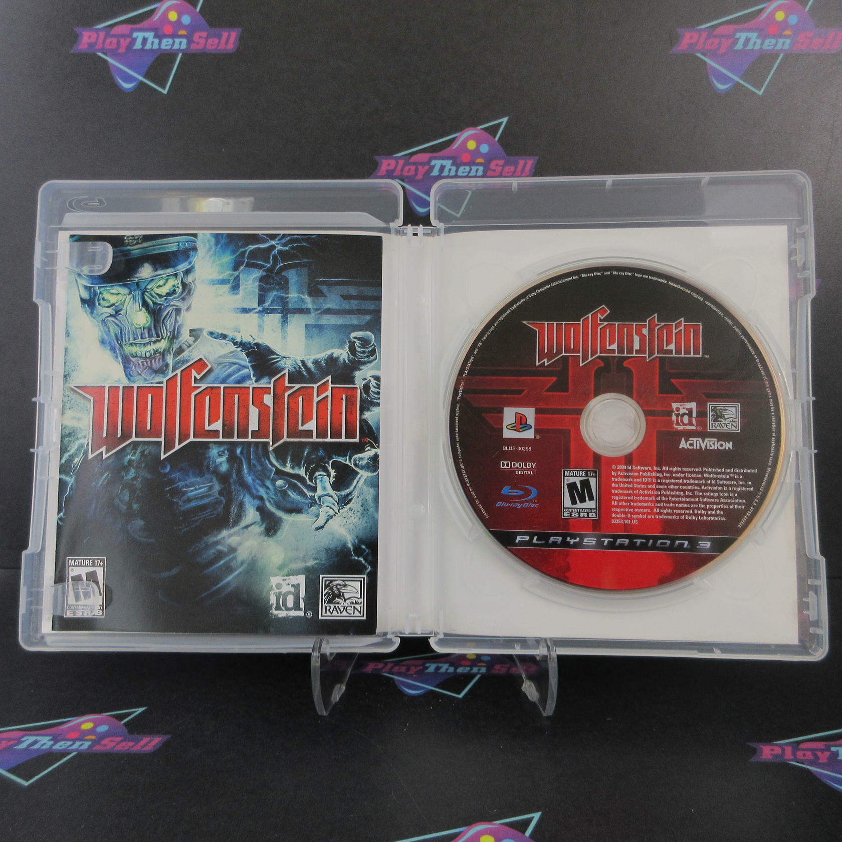 Wolfenstein PS3 PlayStation 3 Complete - Excellent