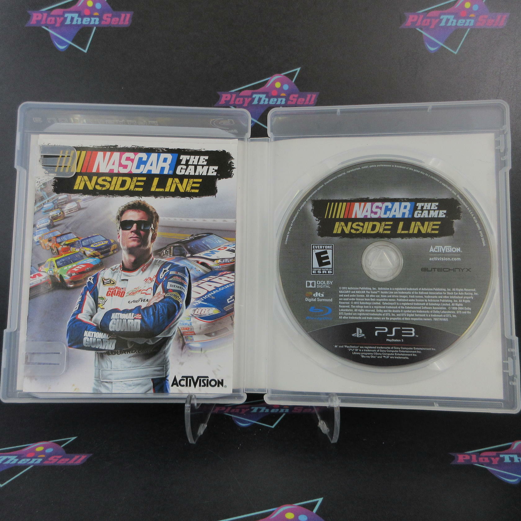 Nascar Inside Line PS3 PlayStation 3 AD Complete CIB - Very Good