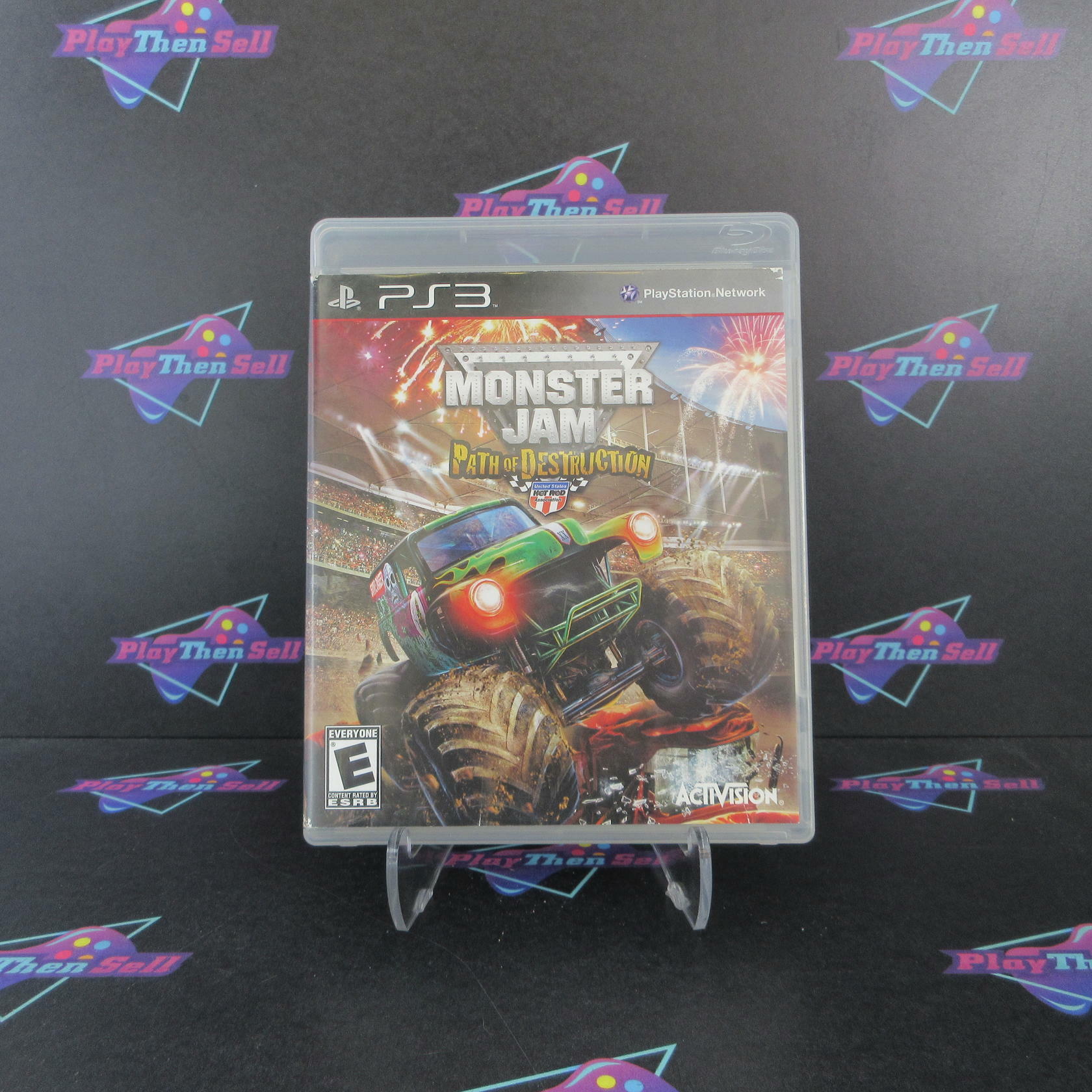 Monster Jam 3 Path of Destruction PS3 PlayStation 3 AD/NM - Very Good