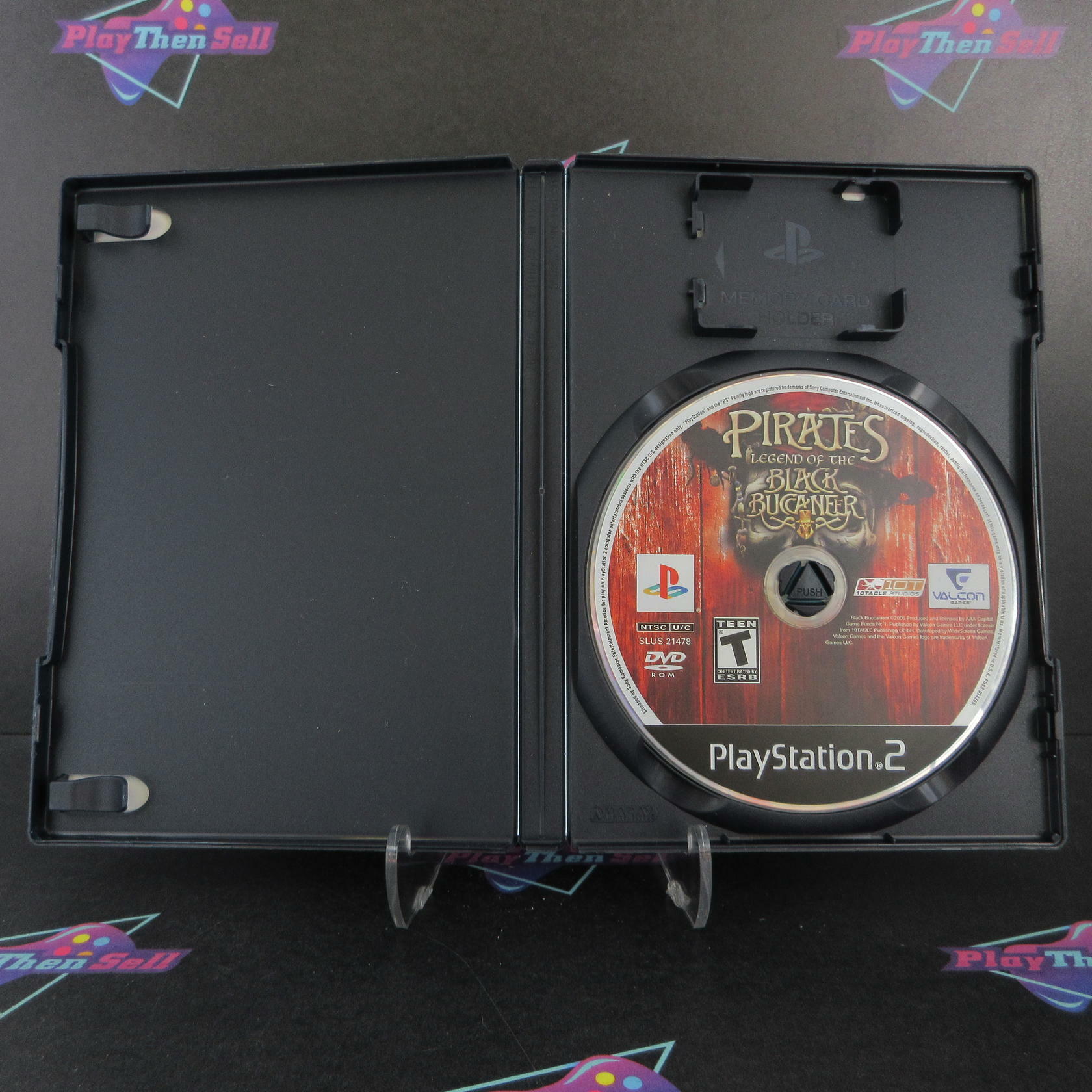 Pirates Legend of the Black Buccaneer PS2 PlayStation 2 AD/NM - Very Good