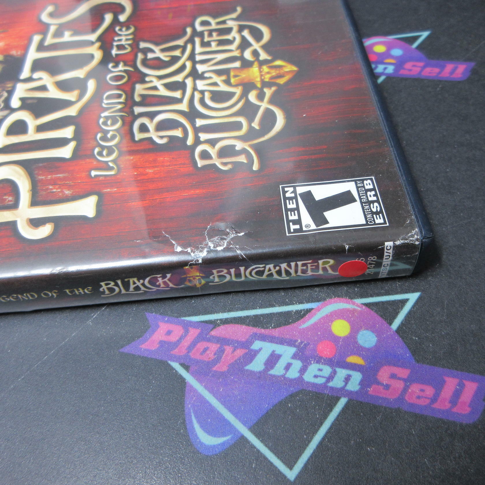 Pirates Legend of the Black Buccaneer PS2 PlayStation 2 AD/NM - Very Good