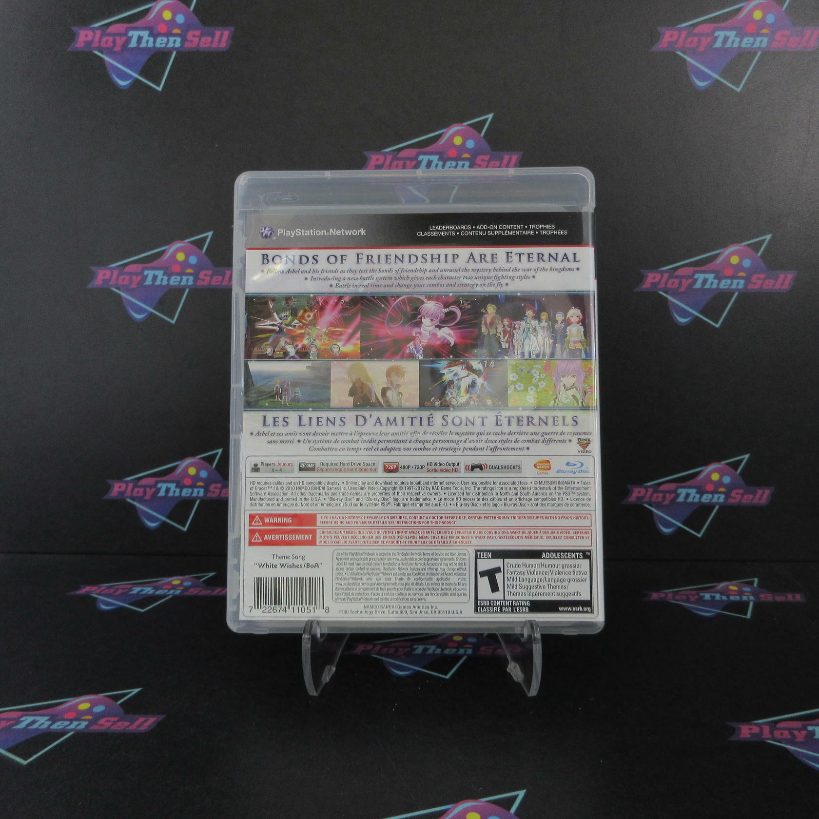 Tales of Graces f PS3 PlayStation 3 Complete - Excellent