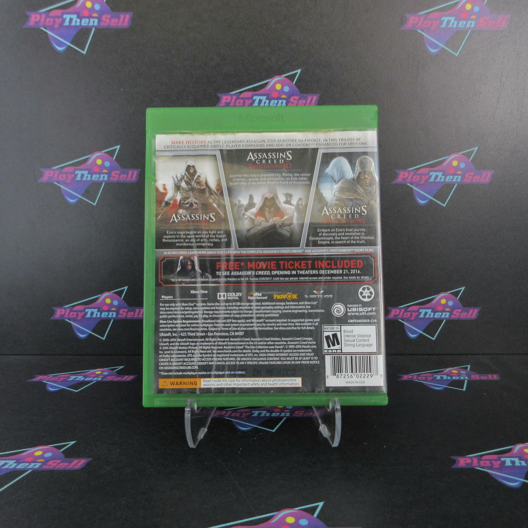 Assassin's Creed The Ezio Collection Xbox One AD Complete CIB - Very Good