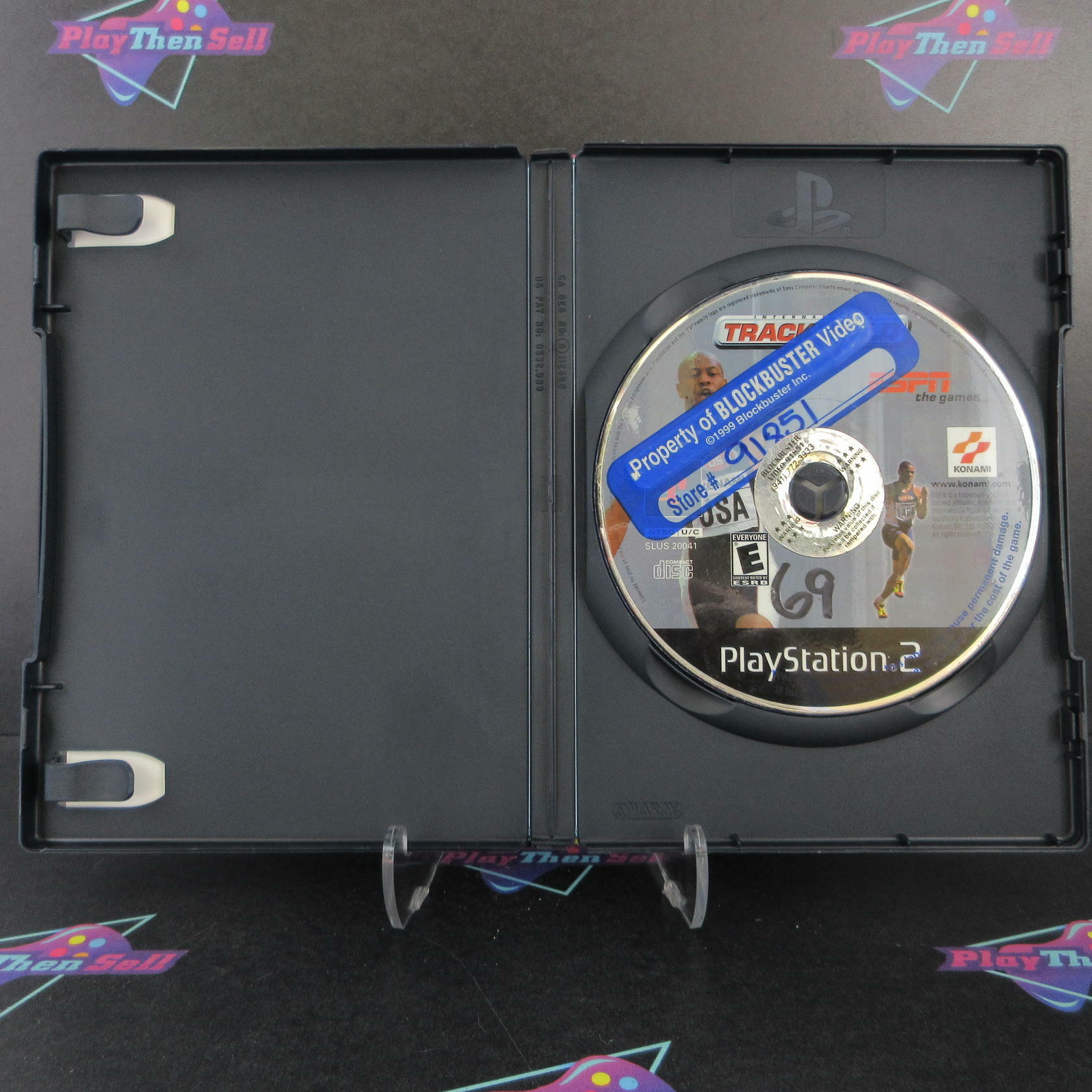 ESPN International Track & Field PS2 PlayStation 2 DD/NM - Very Good