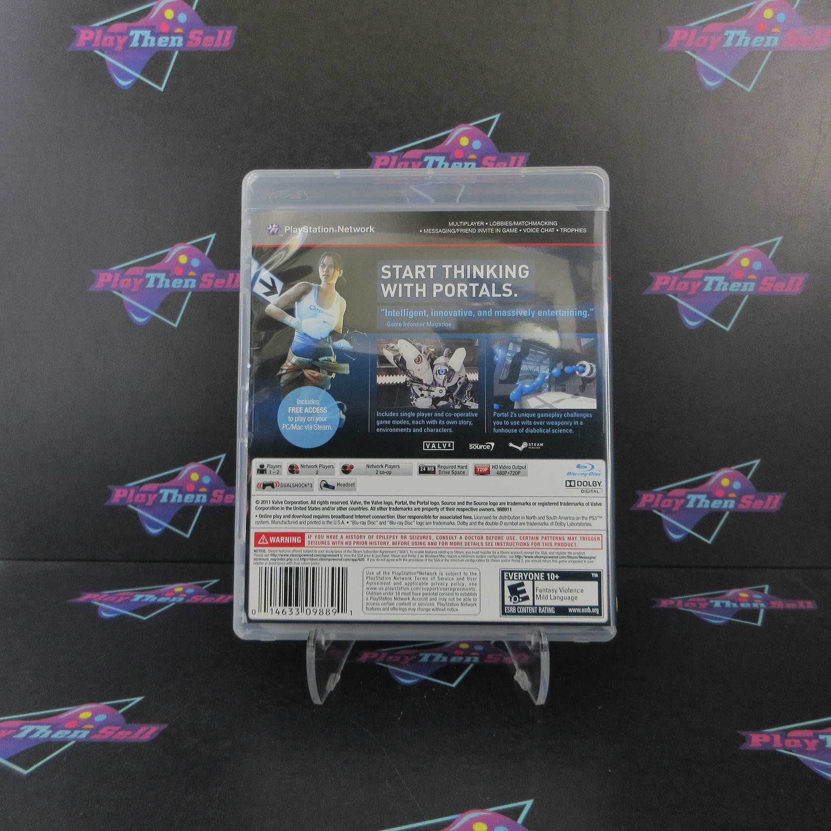 Portal 2 PS3 PlayStation 3 Complete - Excellent