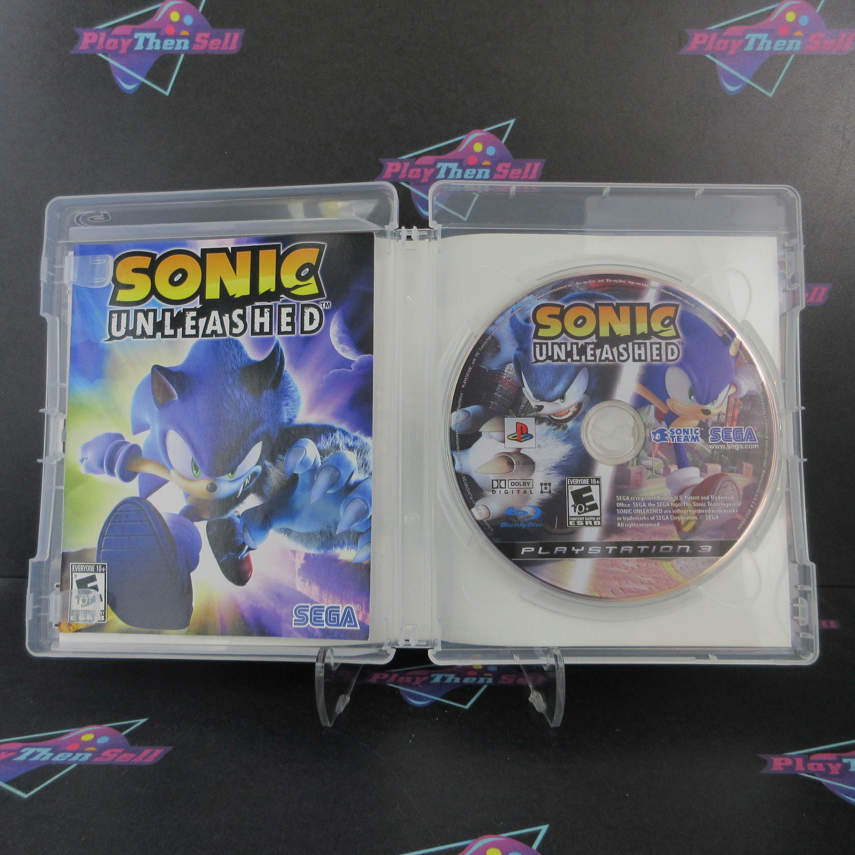 Sonic Unleashed PS3 PlayStation 3 Complete - Excellent