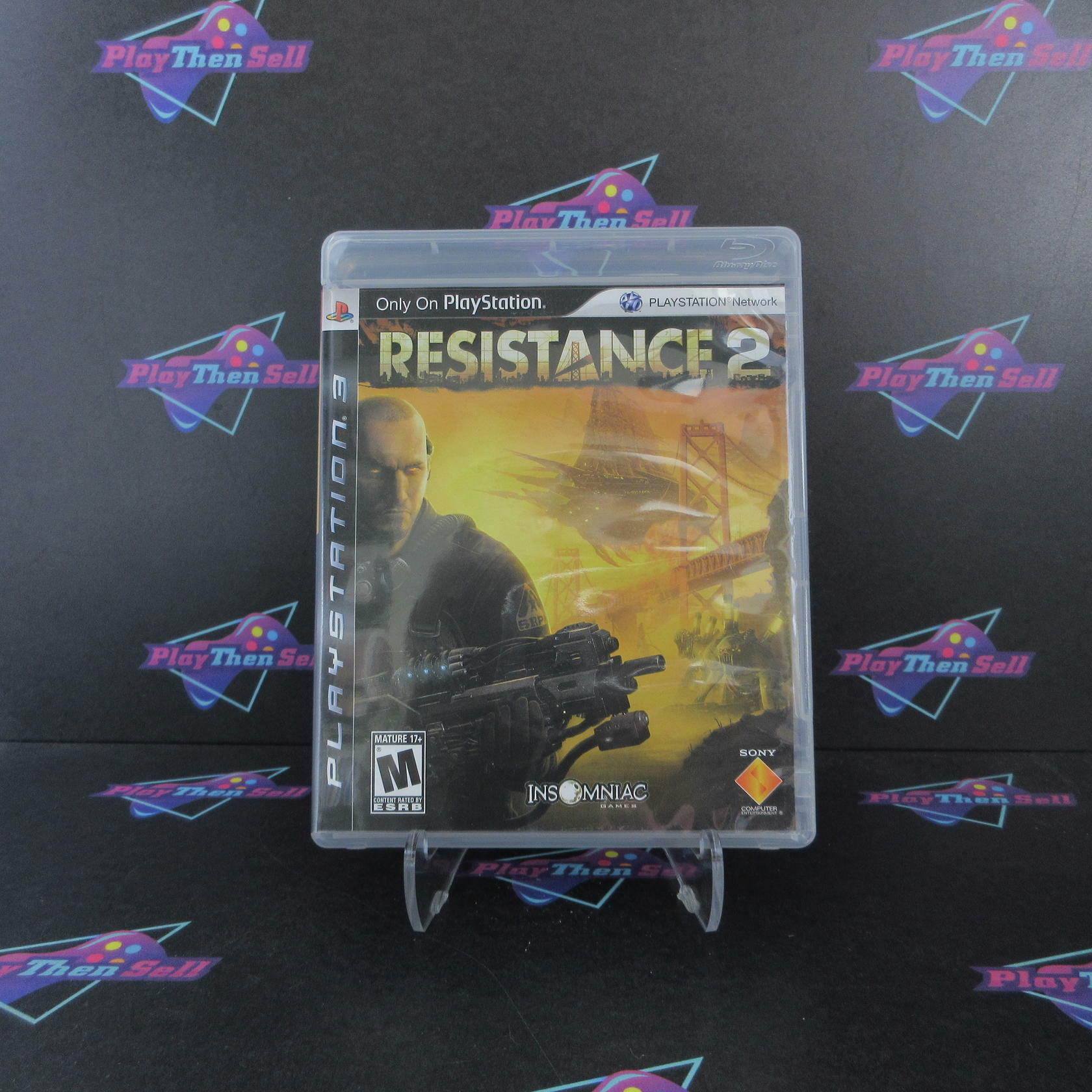 Resistance 2 PS3 PlayStation 3 + Reg Card Complete - Excellent