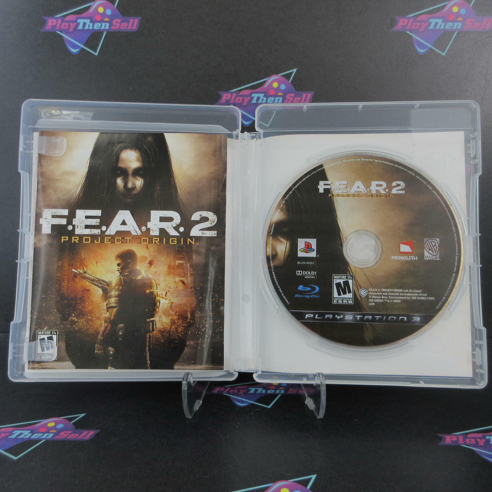 F.E.A.R. 2 Project Origin PS3 PlayStation 3 Complete - Excellent