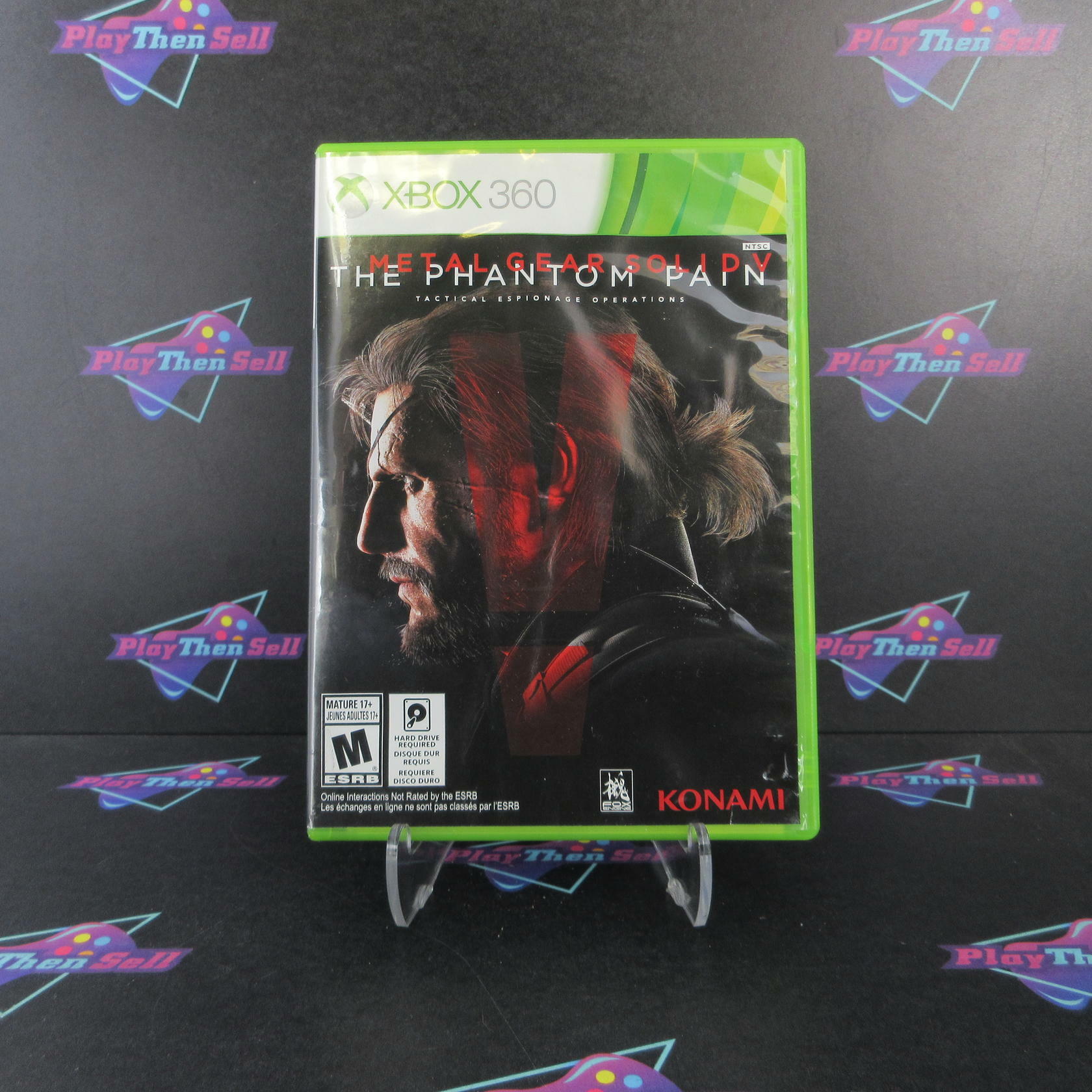 Metal Gear Solid V The Phantom Pain Xbox 360 AD Complete CIB - Very Good