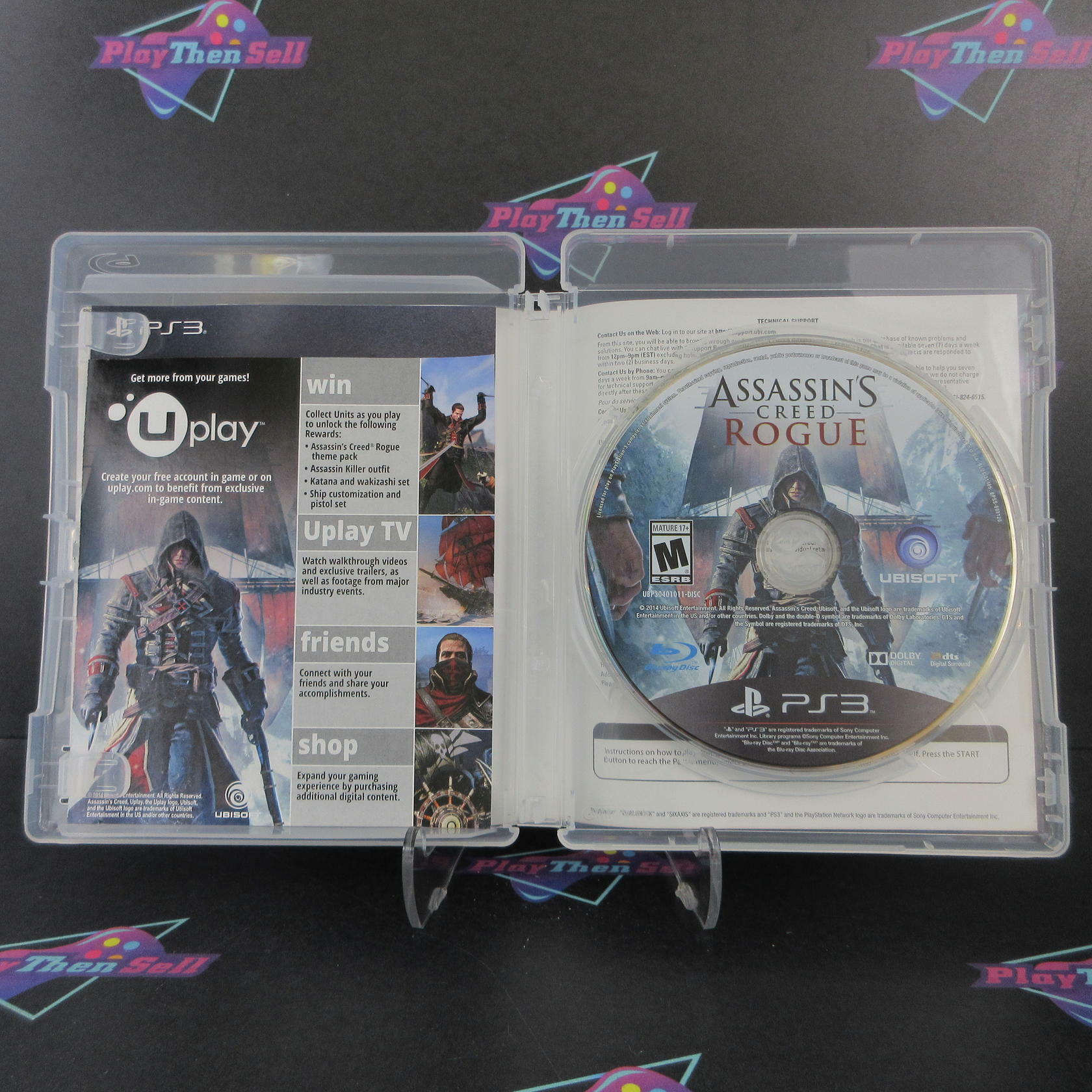Assassin's Creed Rogue Limited Edition PS3 PlayStation 3 Complete - Excellent