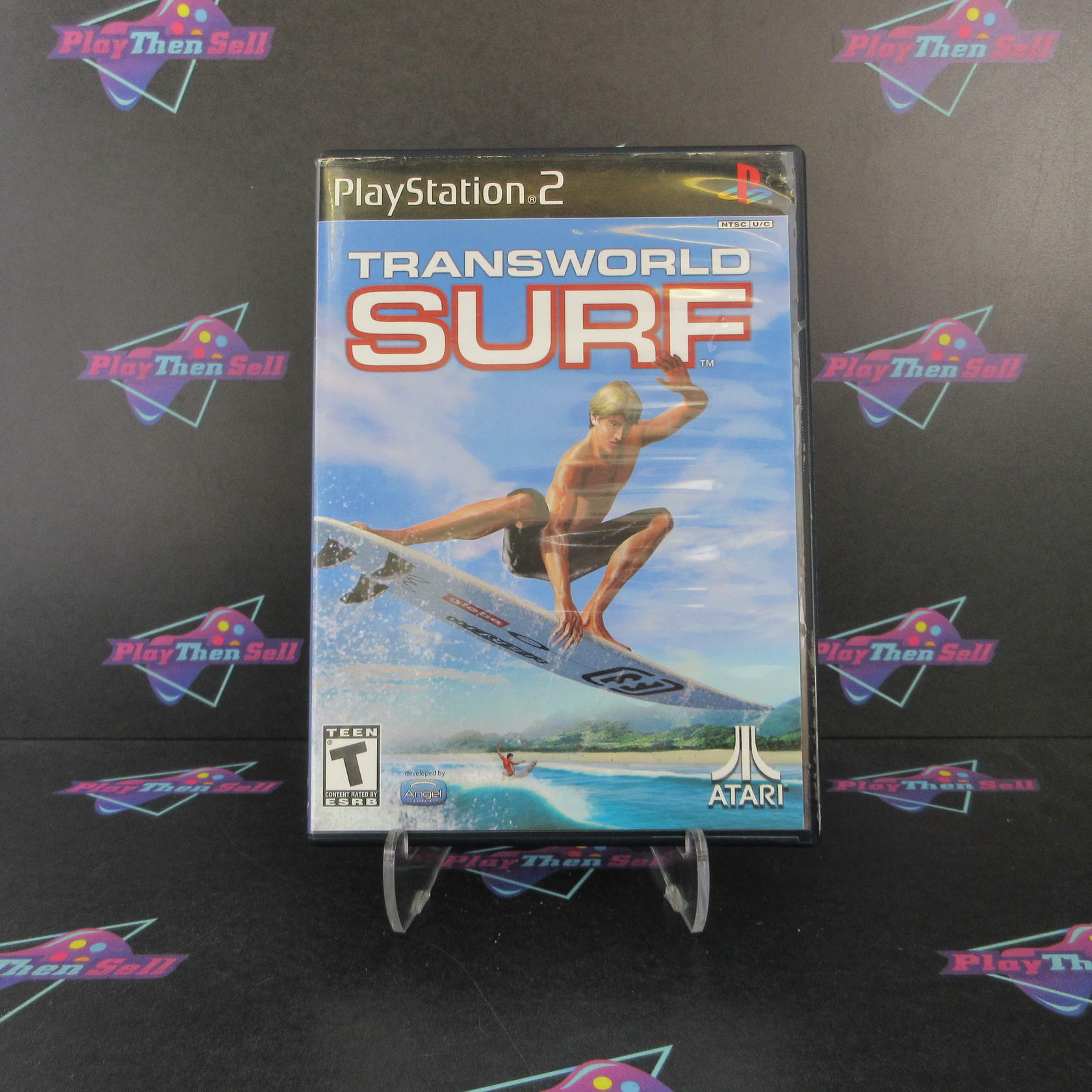 Transworld Surf PS2 PlayStation 2 AD + Reg Card Complete CIB - Very Good