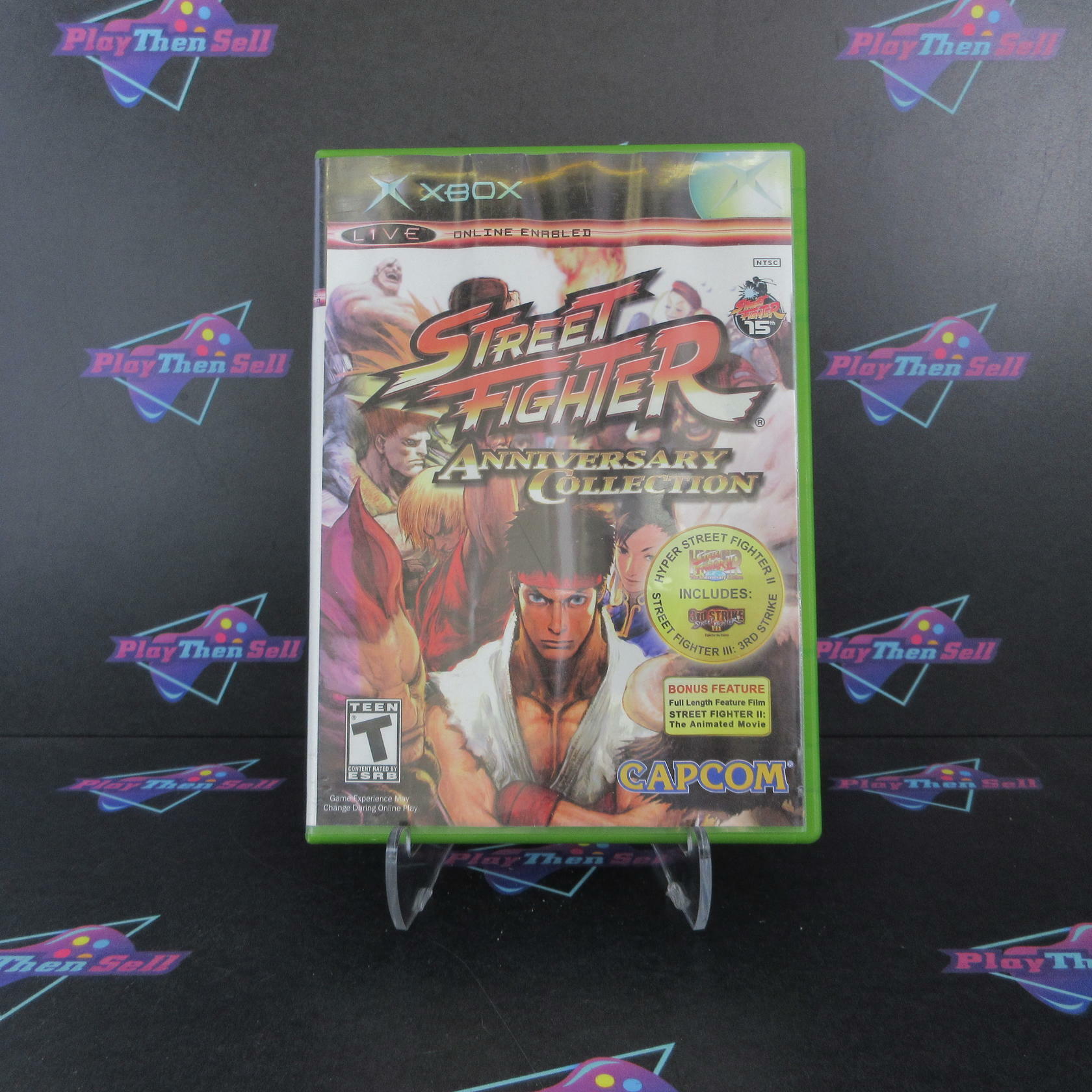 Street Fighter Anniversary Collection Xbox AD/NM - Very Good