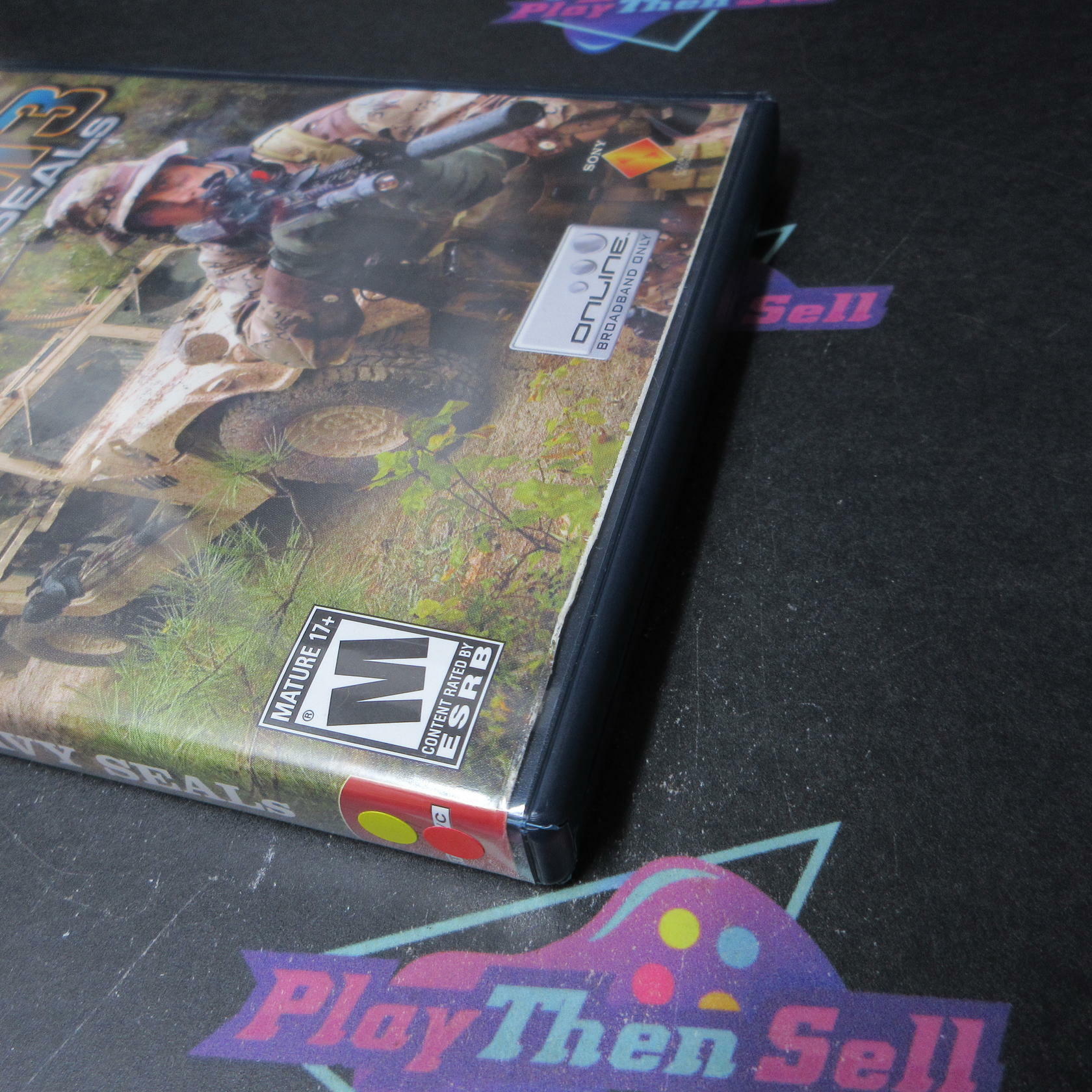 SOCOM 3 U.S. Navy Seals GH PS2 PlayStation 2 AD + Reg Card Complete CIB - Very Good