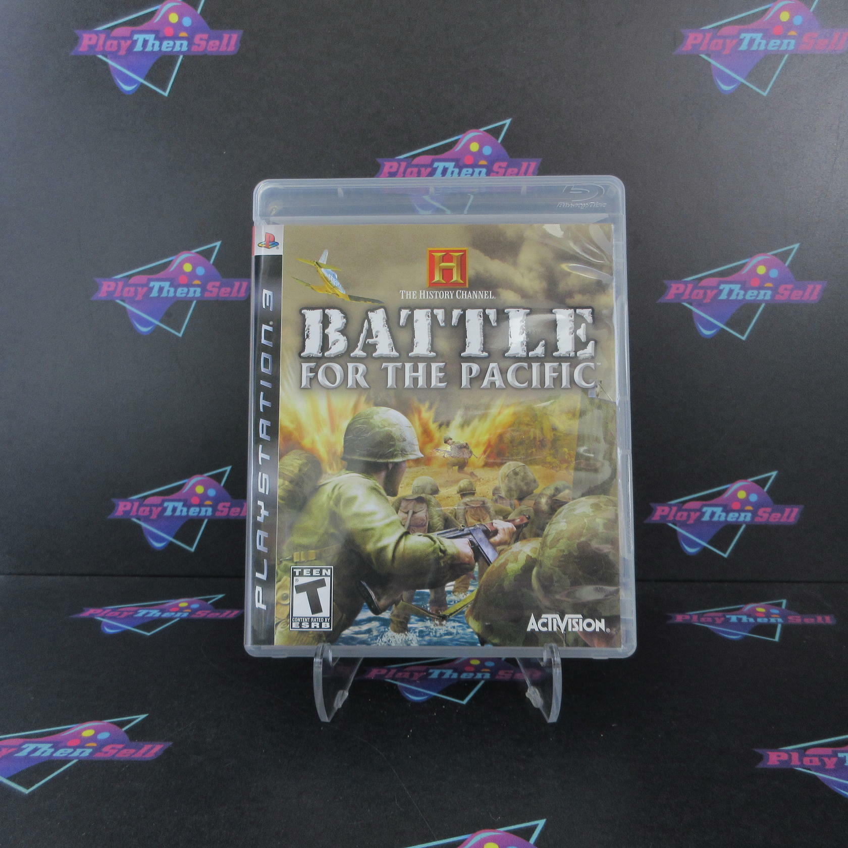 History Channel Battle For the Pacific PS3 PlayStation 3 Complete - Excellent
