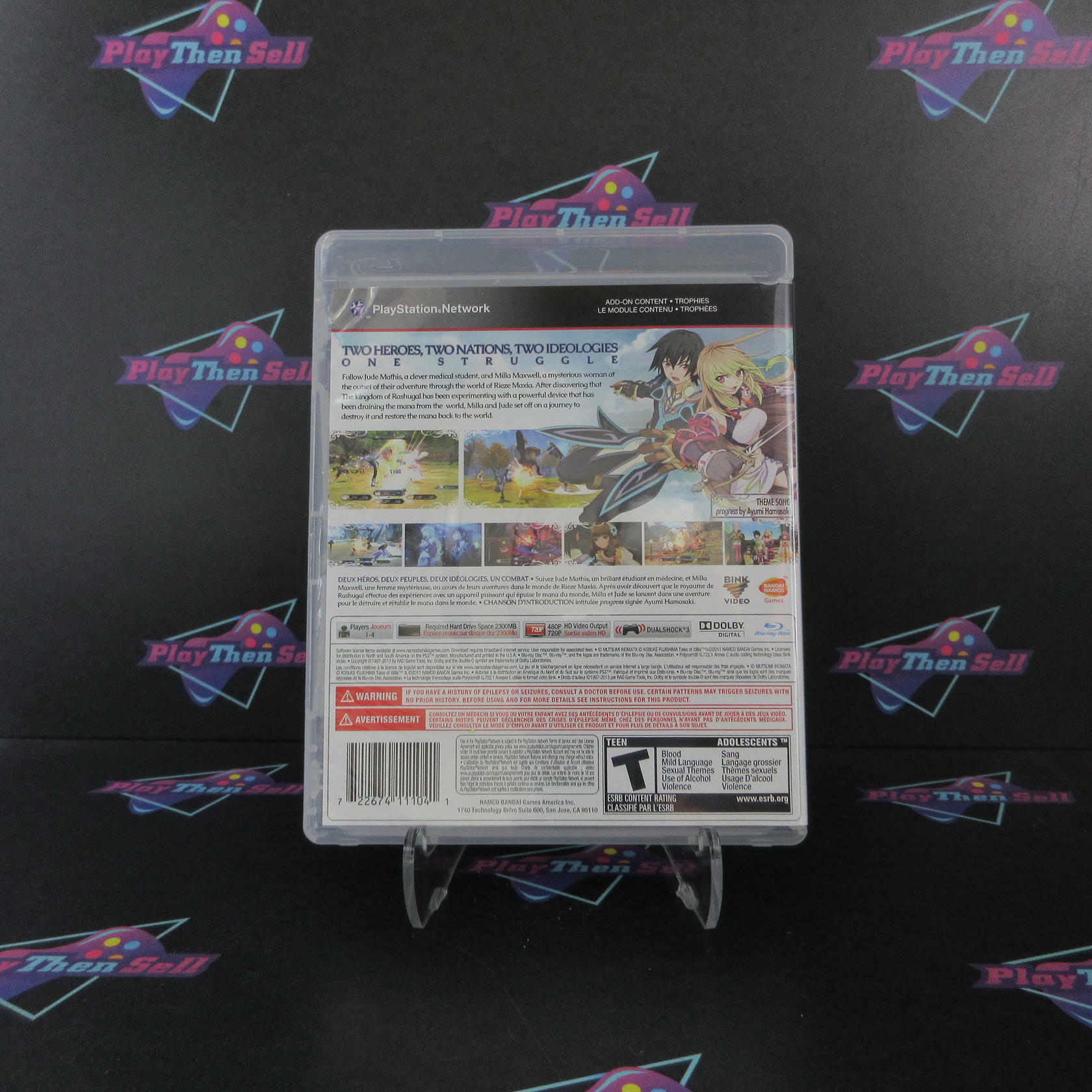 Tales Of Xillia PS3 PlayStation 3 Complete - Excellent
