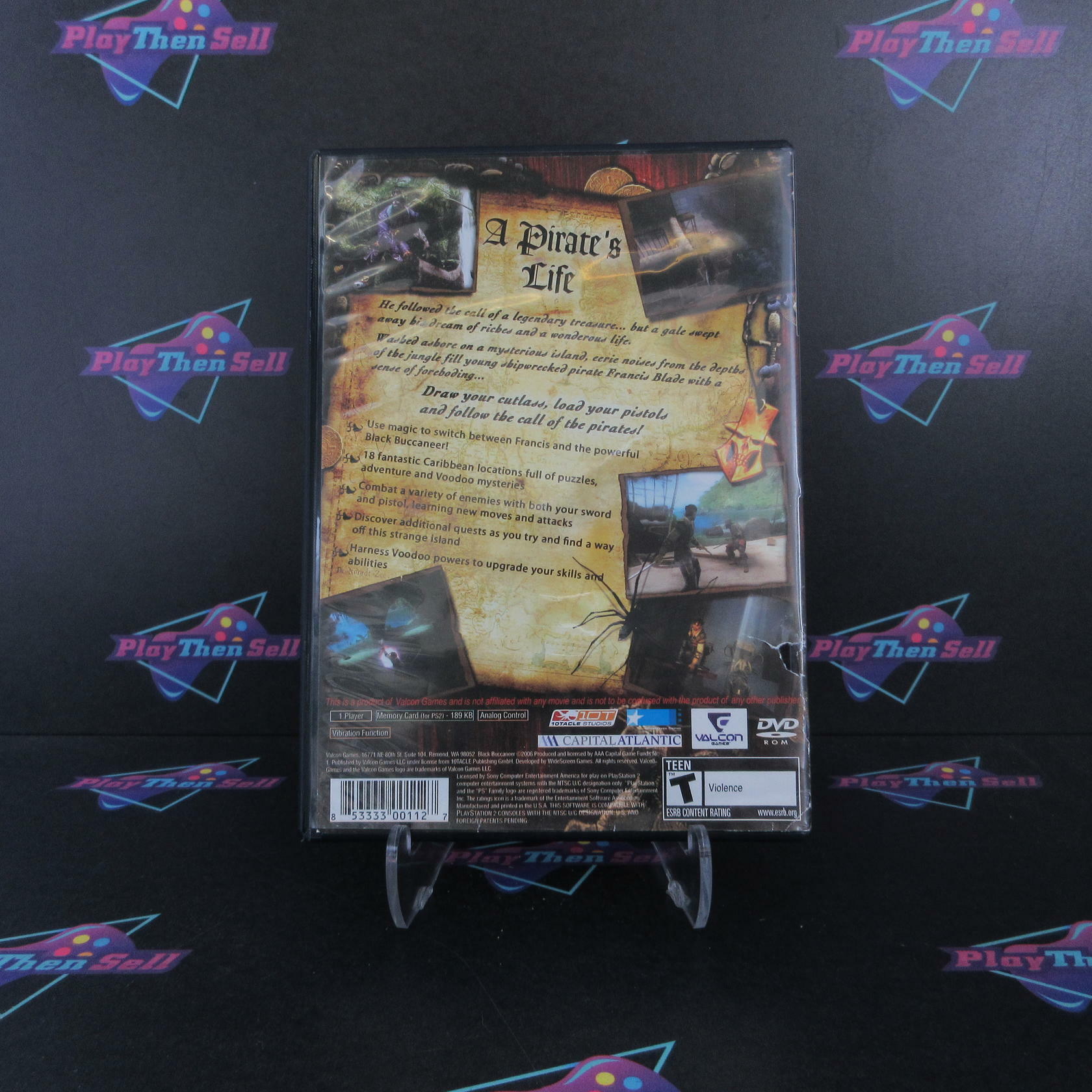 CART Fury Championship Racing PS2 PlayStation 2 AD/NM - Very Good