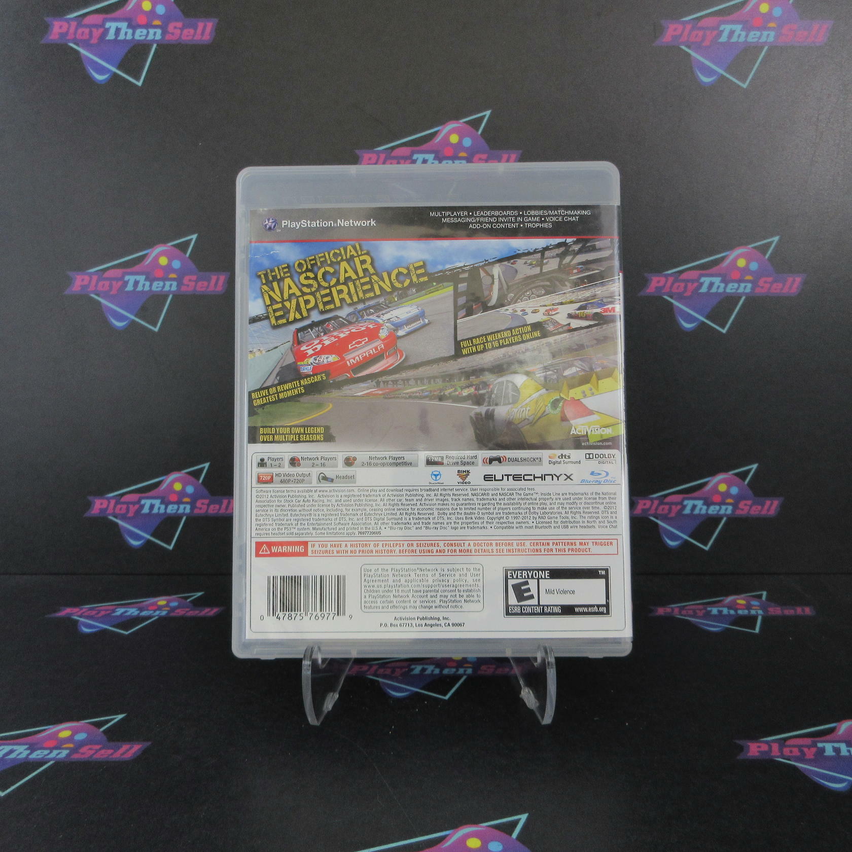 Nascar Inside Line PS3 PlayStation 3 AD Complete CIB - Very Good
