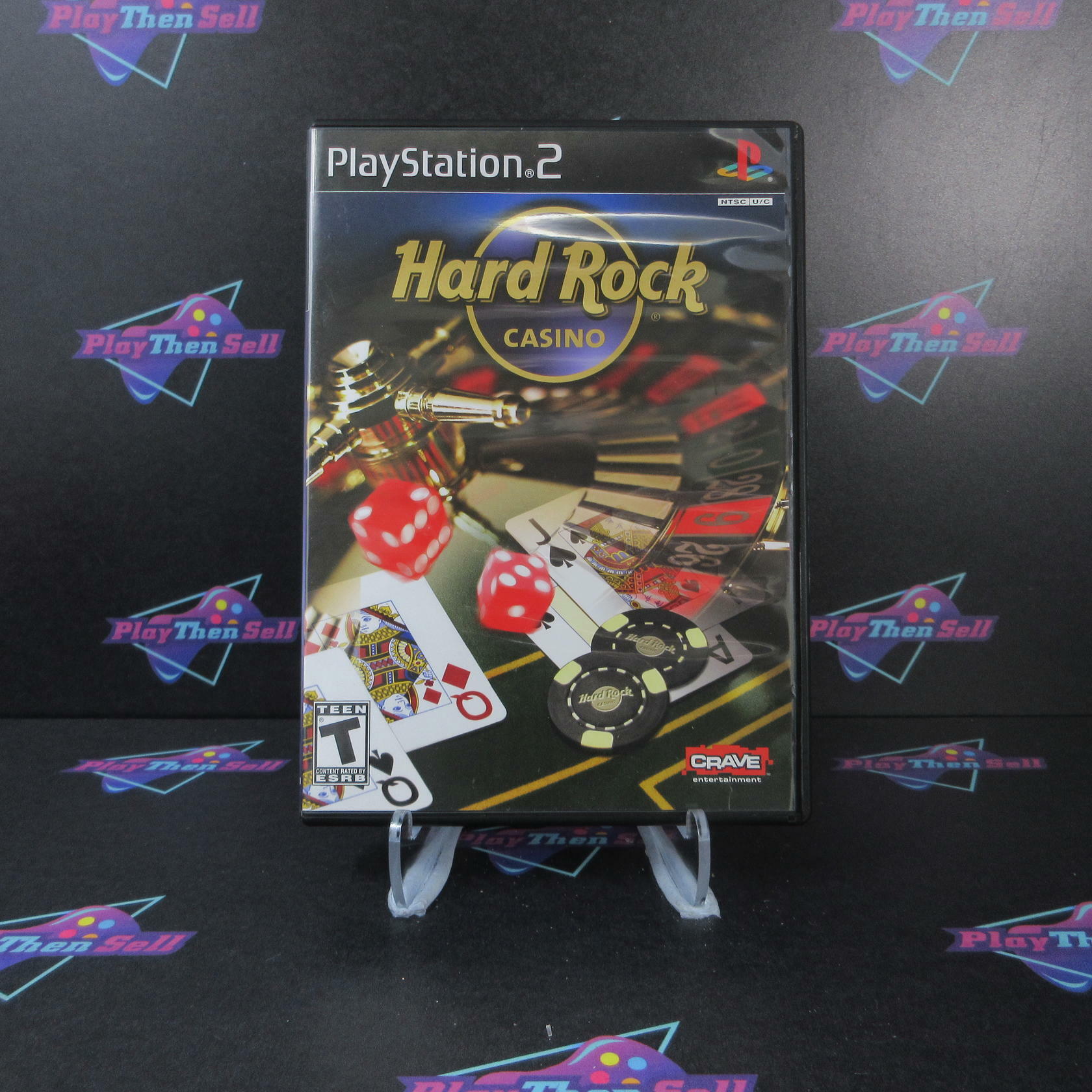 Hard Rock Casino PS2 PlayStation 2 - Like New
